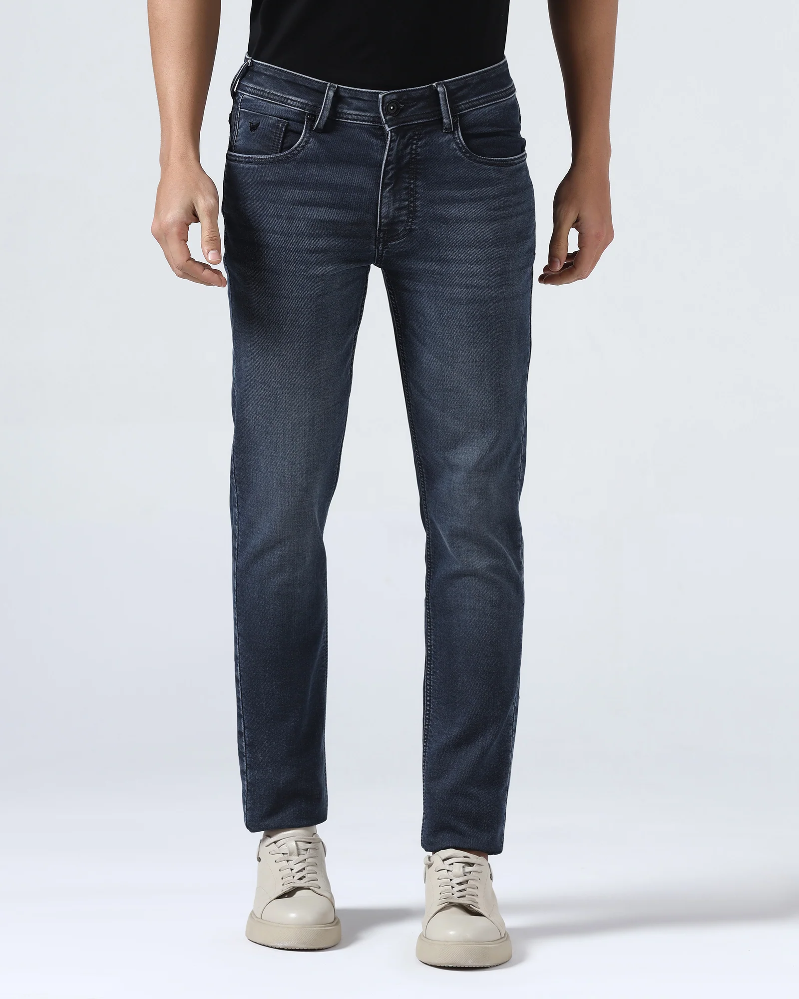 Indigo Ultrasoft Slim Comfort Jeans - Bergen - Image 3