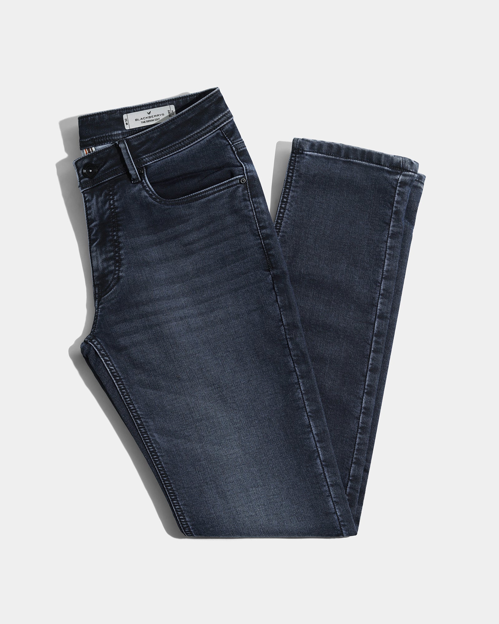 Indigo Ultrasoft Slim Comfort Jeans - Bergen - Image 5