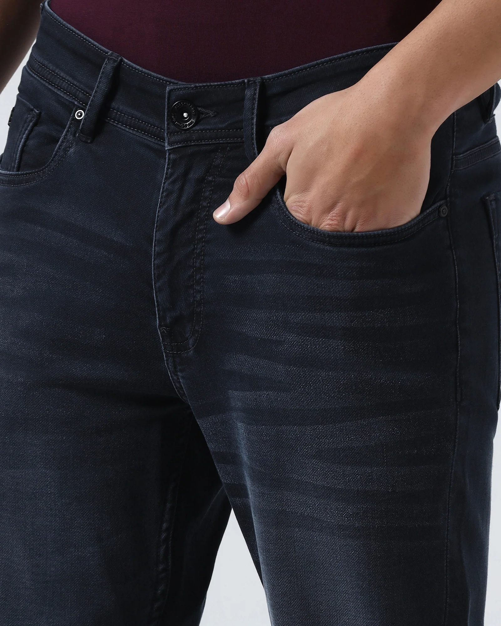 Indigo Ultrasoft Slim Comfort Jeans - Carsten - Image 4