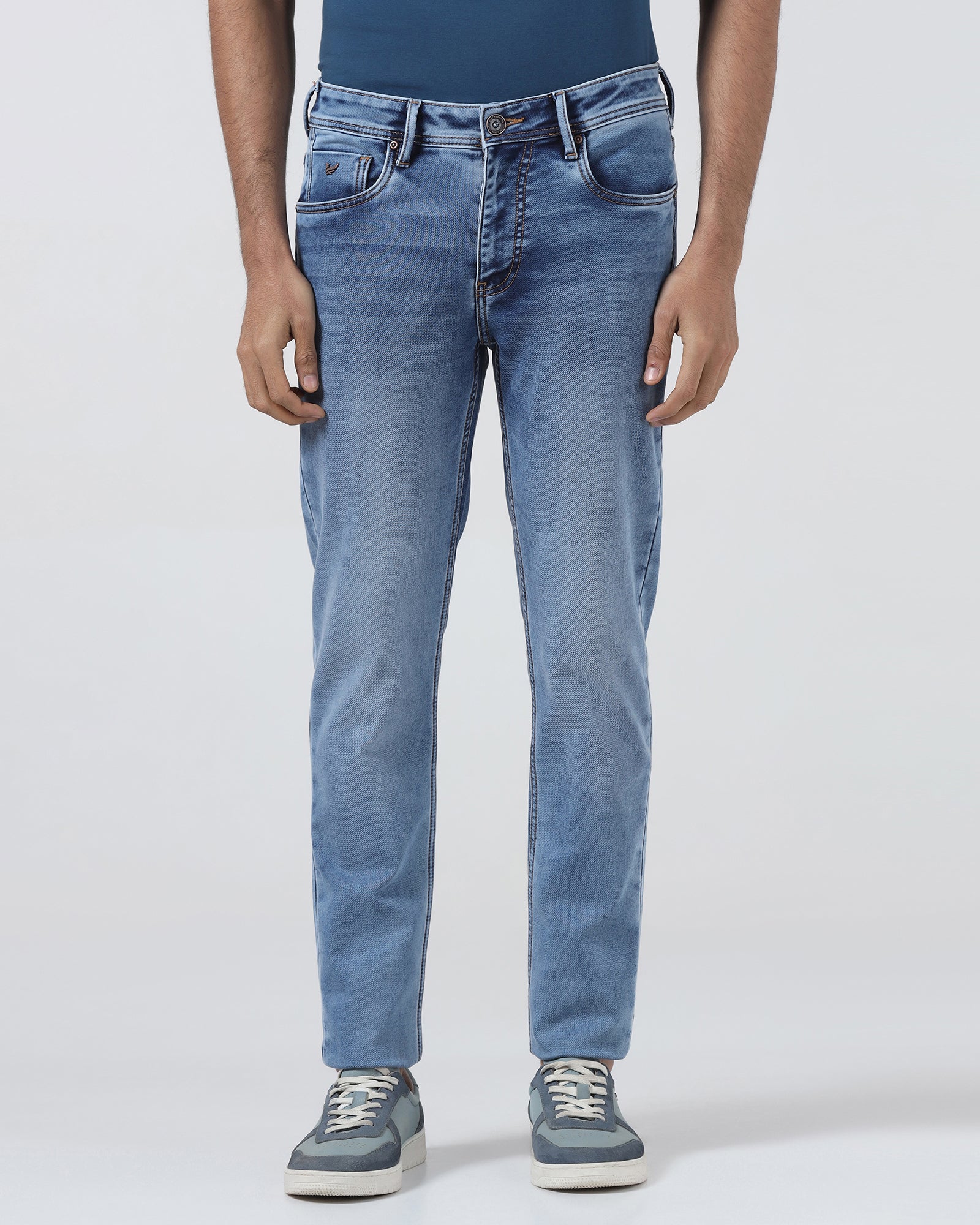 Indigo Ultrasoft Slim Fit Jeans - Baron - Image 3
