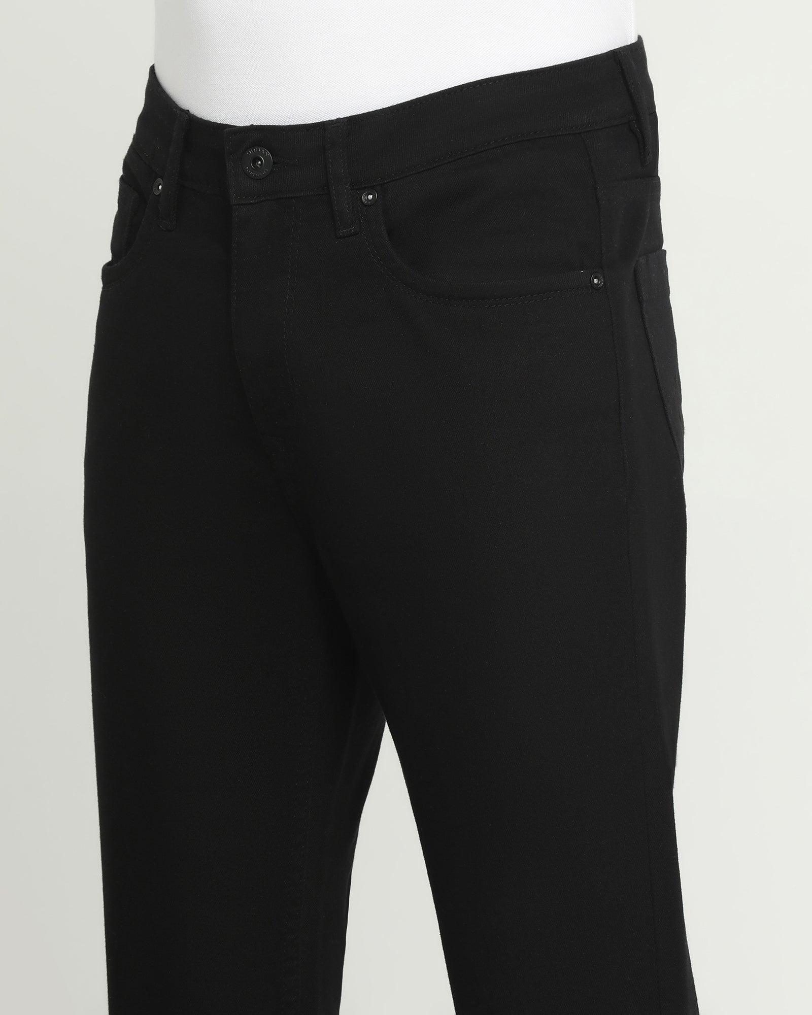 Must Haves Slim Comfort Buff Fit Black Jeans - Jacob - Image 4