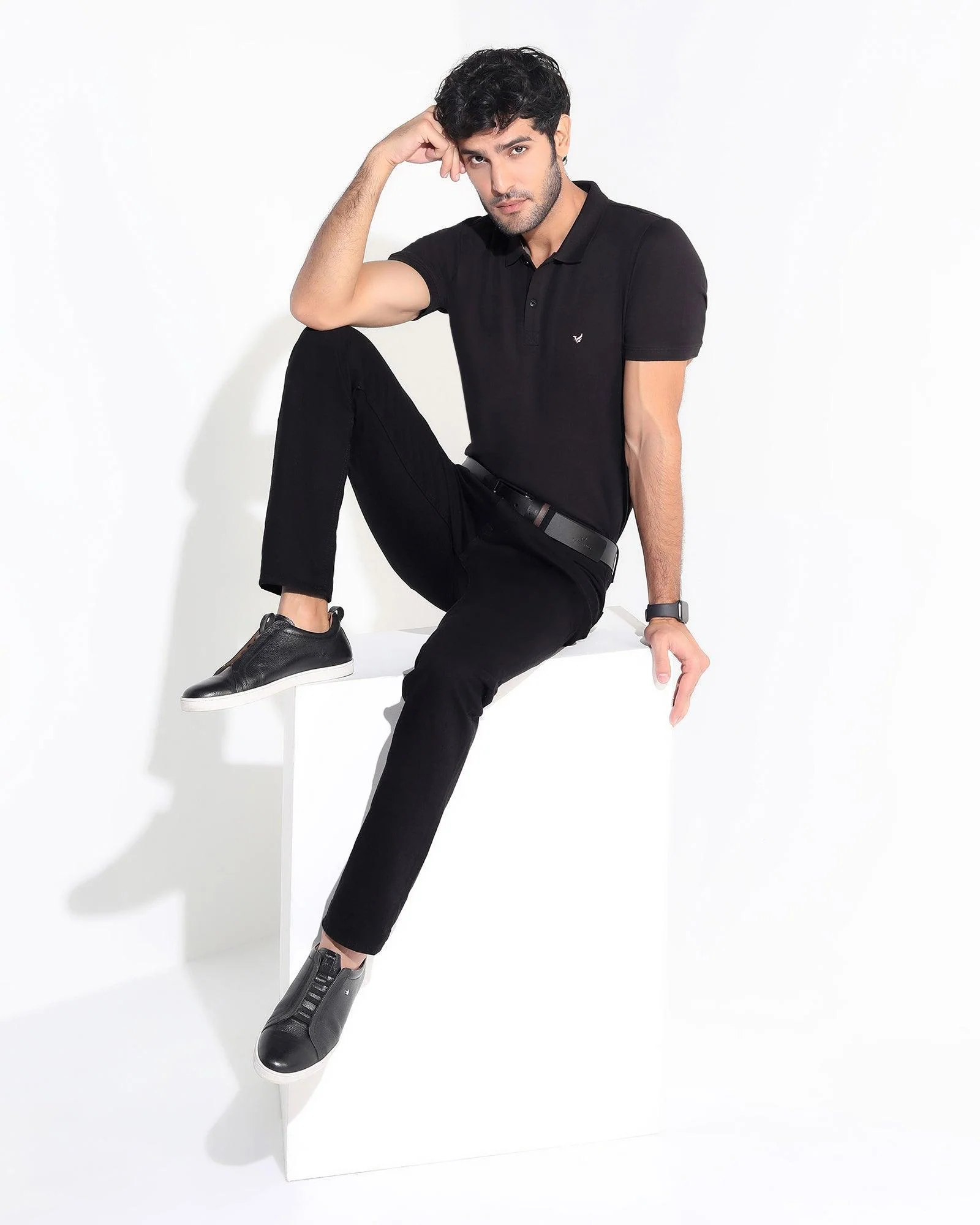 Must Haves Slim Yonk Fit Black Jeans - Jamie - Image 3