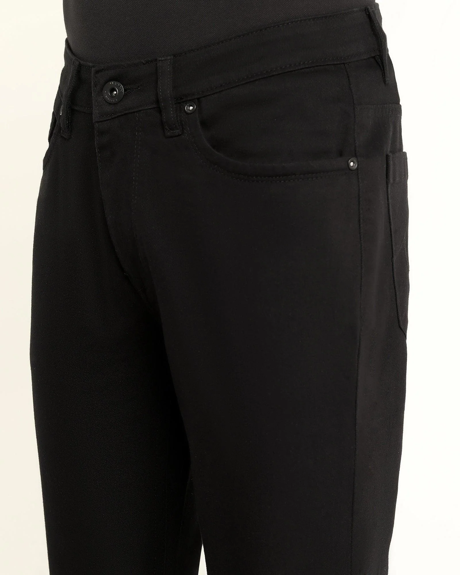 Must Haves Slim Yonk Fit Black Jeans - Jamie - Image 4