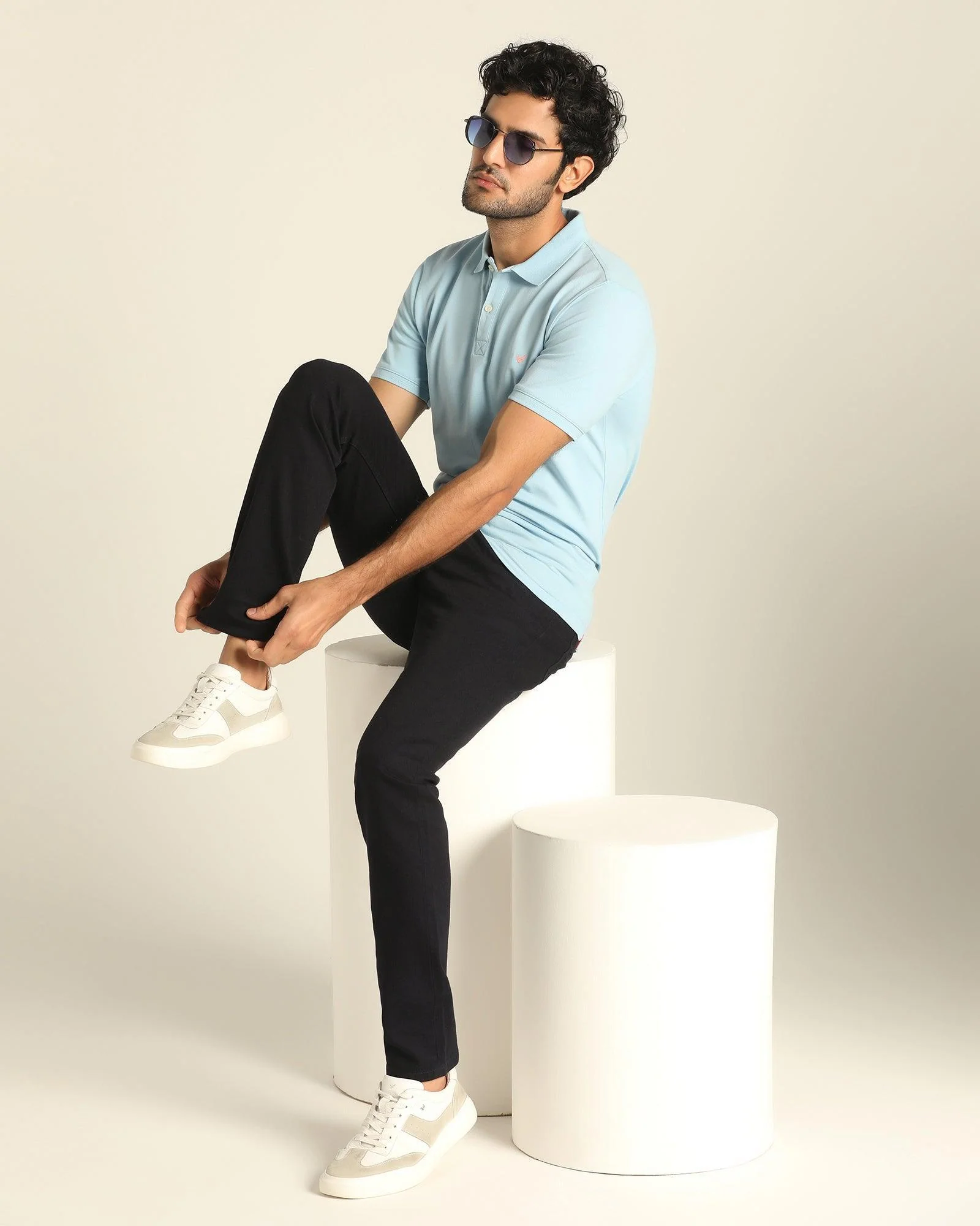 Must Haves Slim Yonk Fit Navy Jeans - Jamie - Image 3