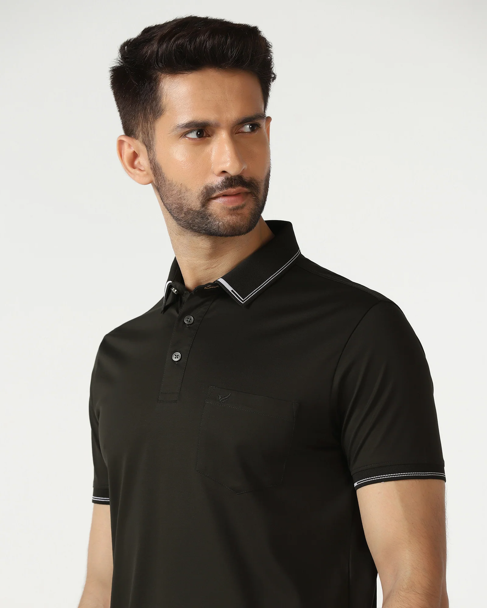 Kelp Solid Polo - Mond - Image 4