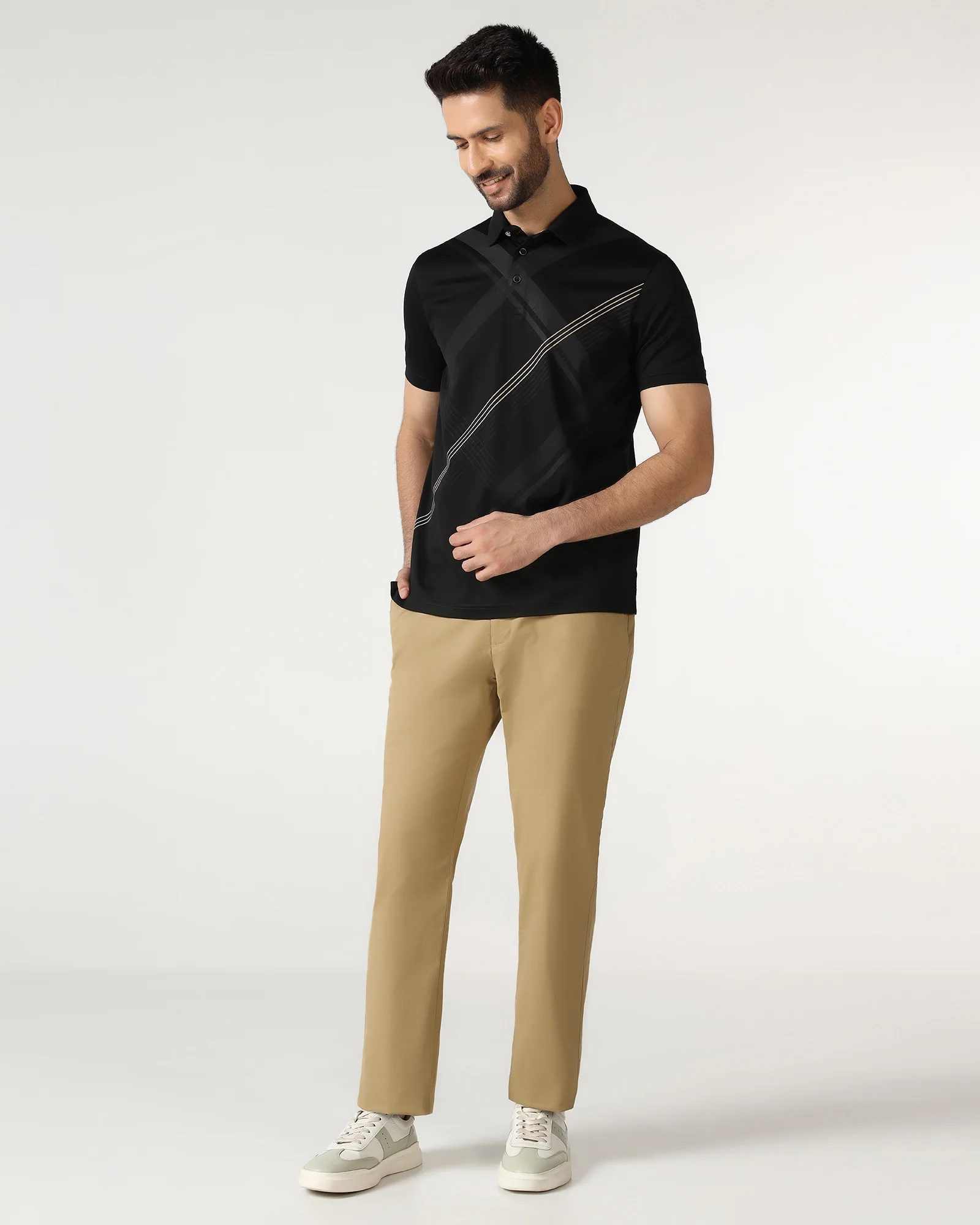 Khaki Solid Khakis - Mario - Image 5