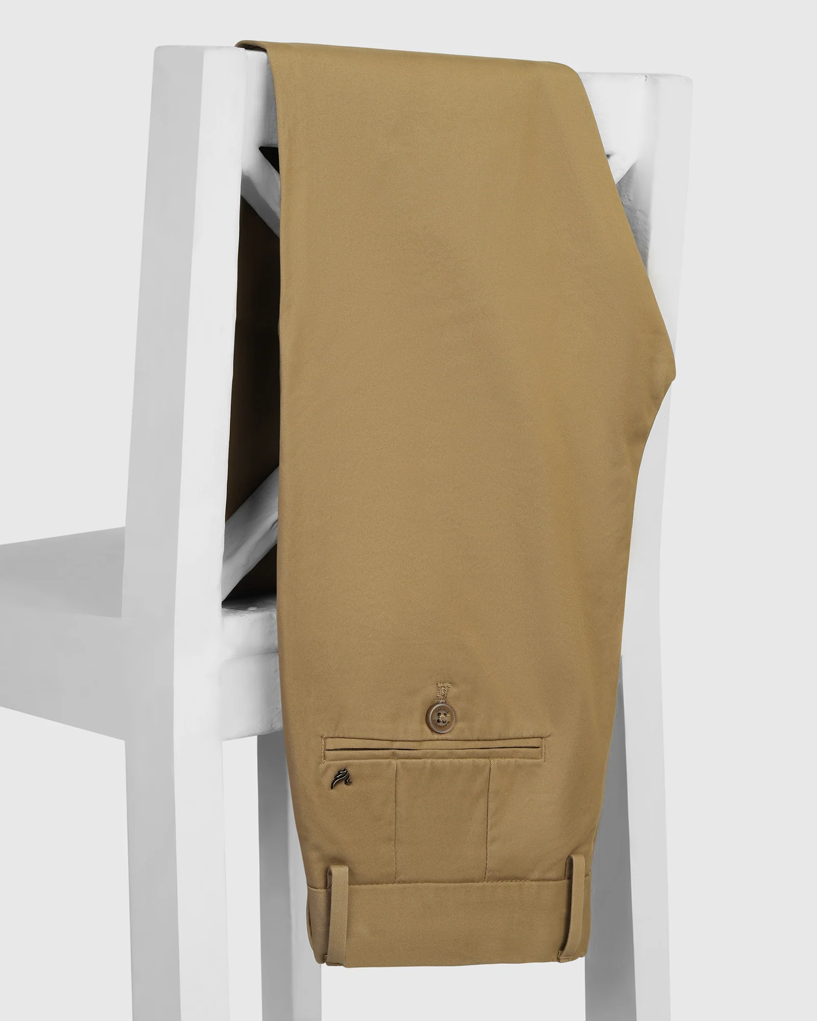 Khaki Solid Khakis - Mario - Image 5