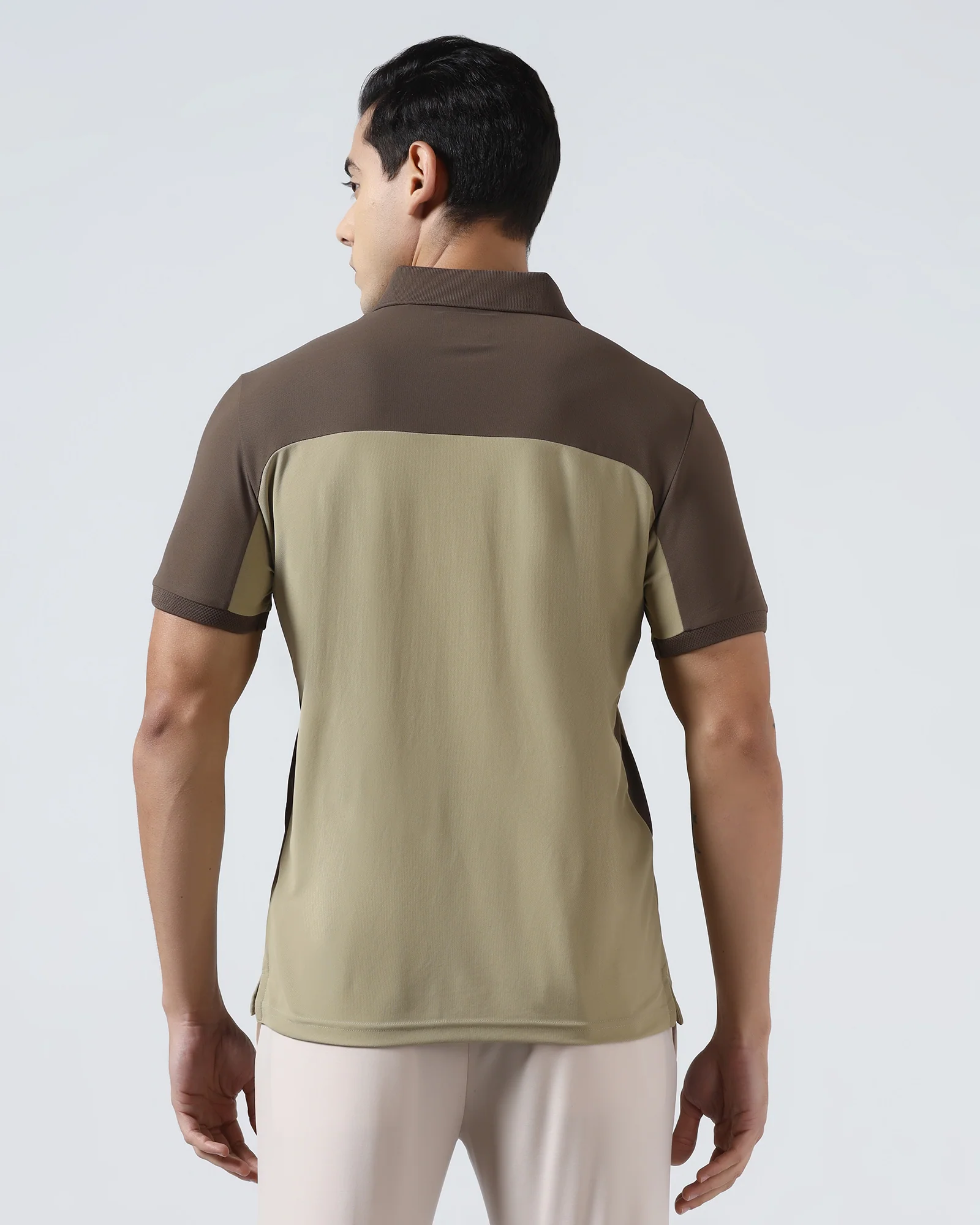 Khaki TechPro Solid Polo - Remus - Image 2