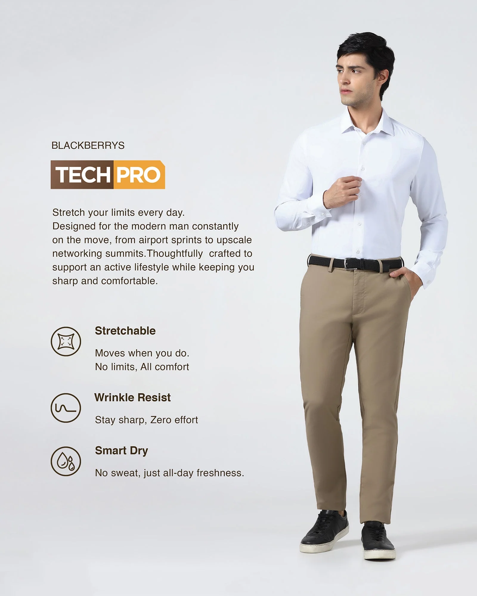 Khaki TechPro Textured Khaki - Pando - Image 3