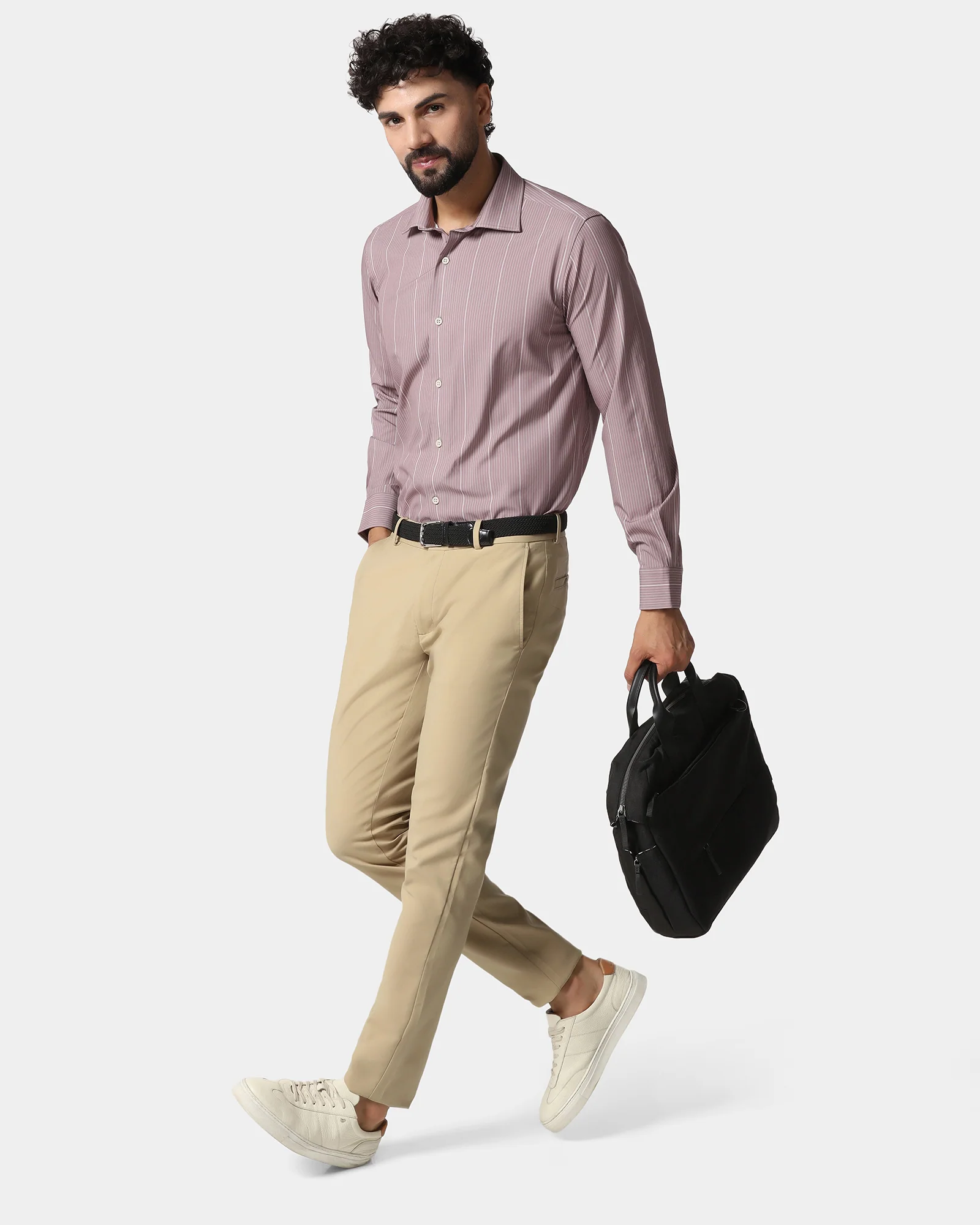 Khaki TechPro Textured Khakis - Sandy - Image 5