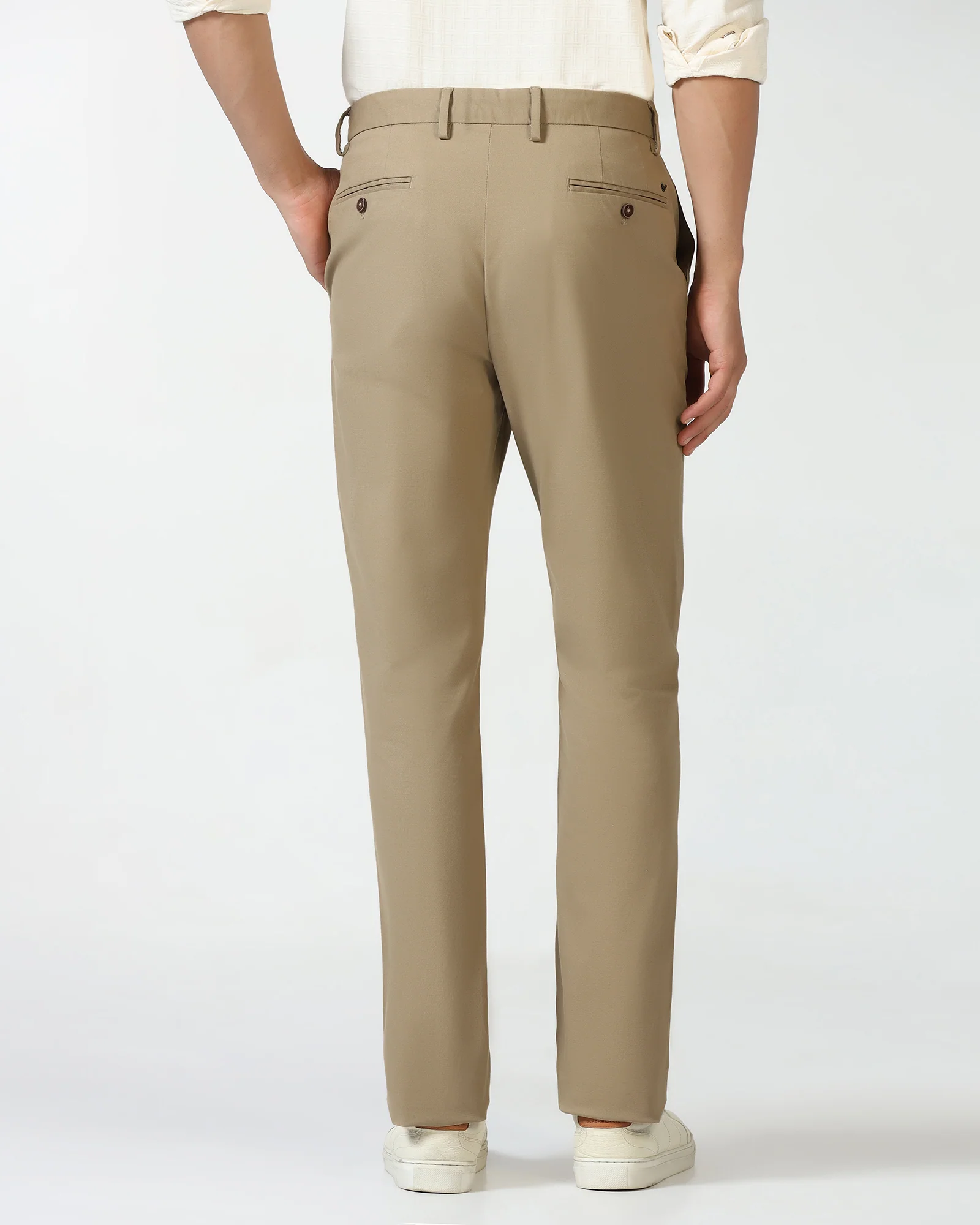 Khaki Textured Khakis - Murray - Image 2