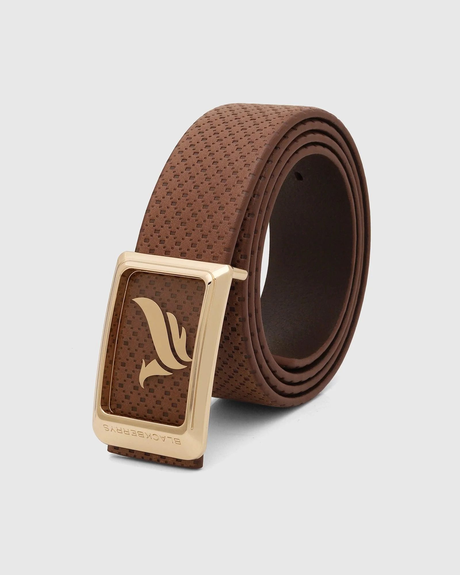 Leather Tan Textured Belt - Urseal - Image 3