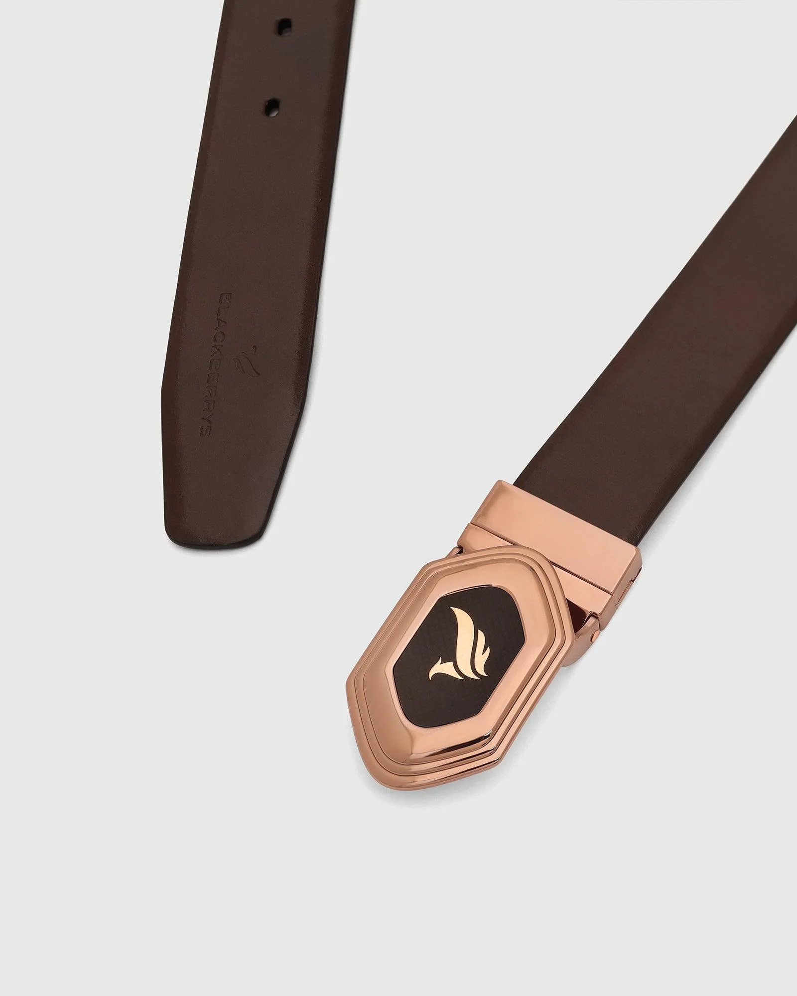 Leather Reversible Wine & Black Solid Belt - Unstorm - Image 2