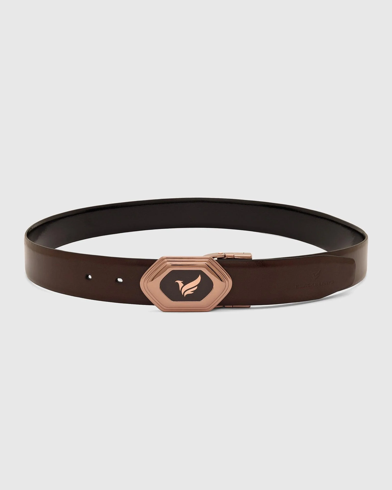 Leather Reversible Wine & Black Solid Belt - Unstorm - Image 5