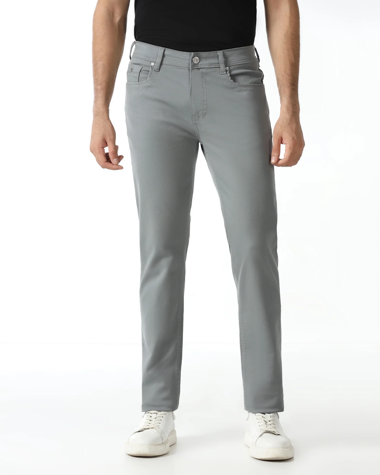 Light Blue Bleed Zero Slim Fit Jeans - Rene - Image 3