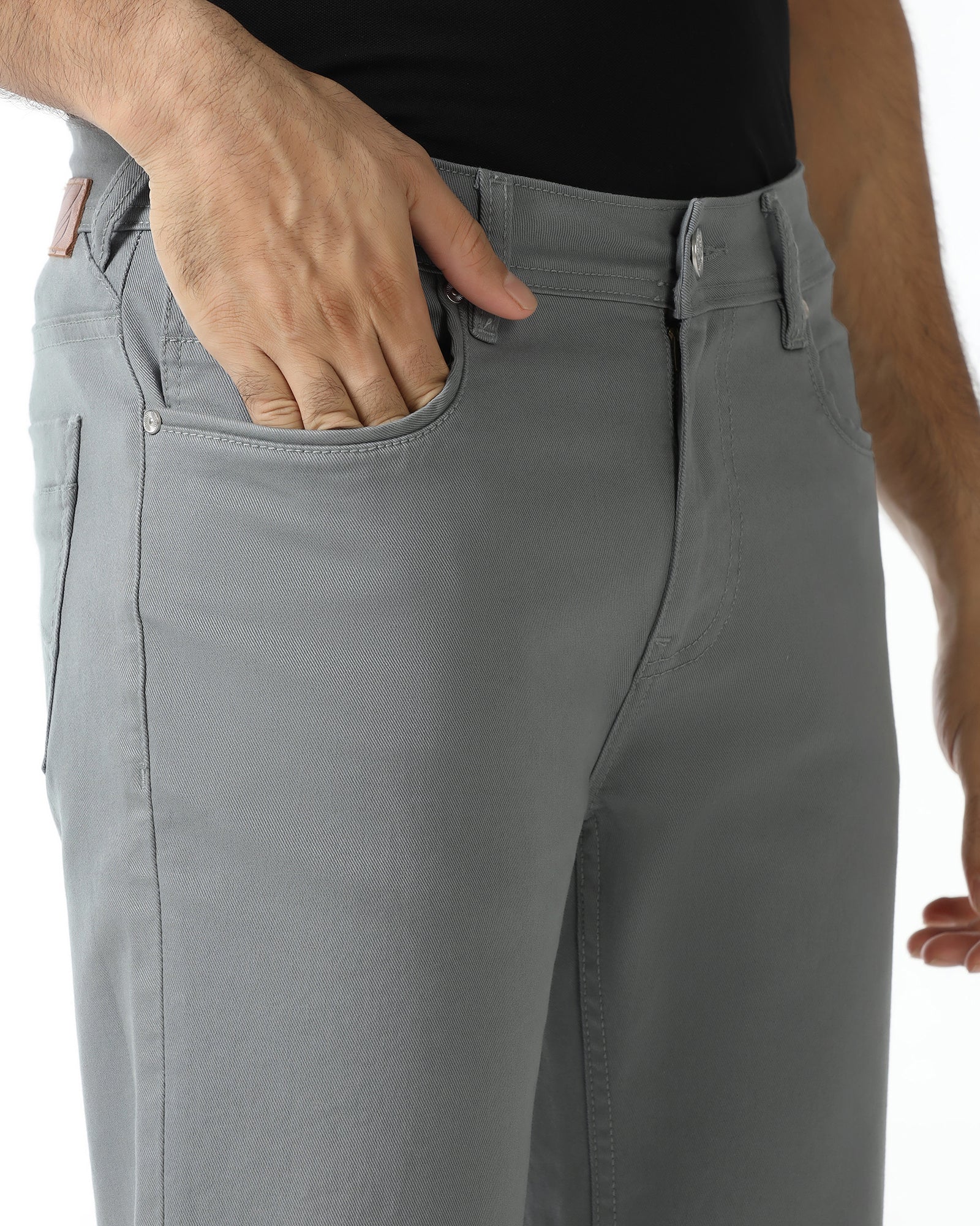 Light Blue Bleed Zero Slim Fit Jeans - Rene - Image 4