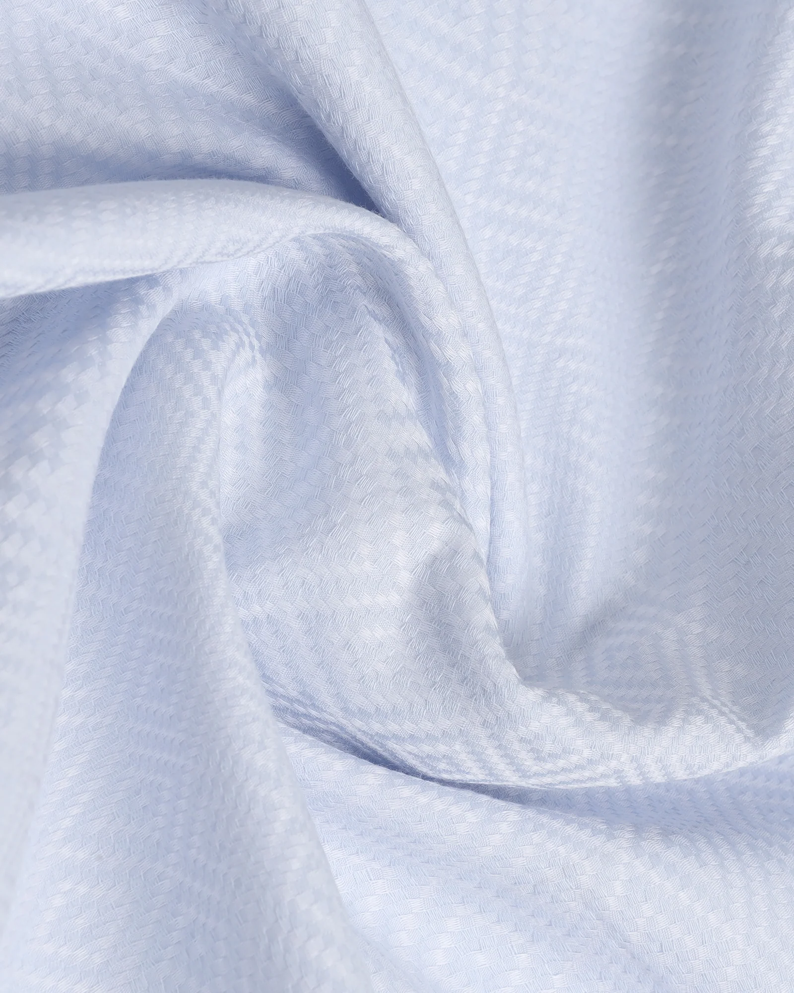 Light Blue Jacquard Shirt - Render - Image 6