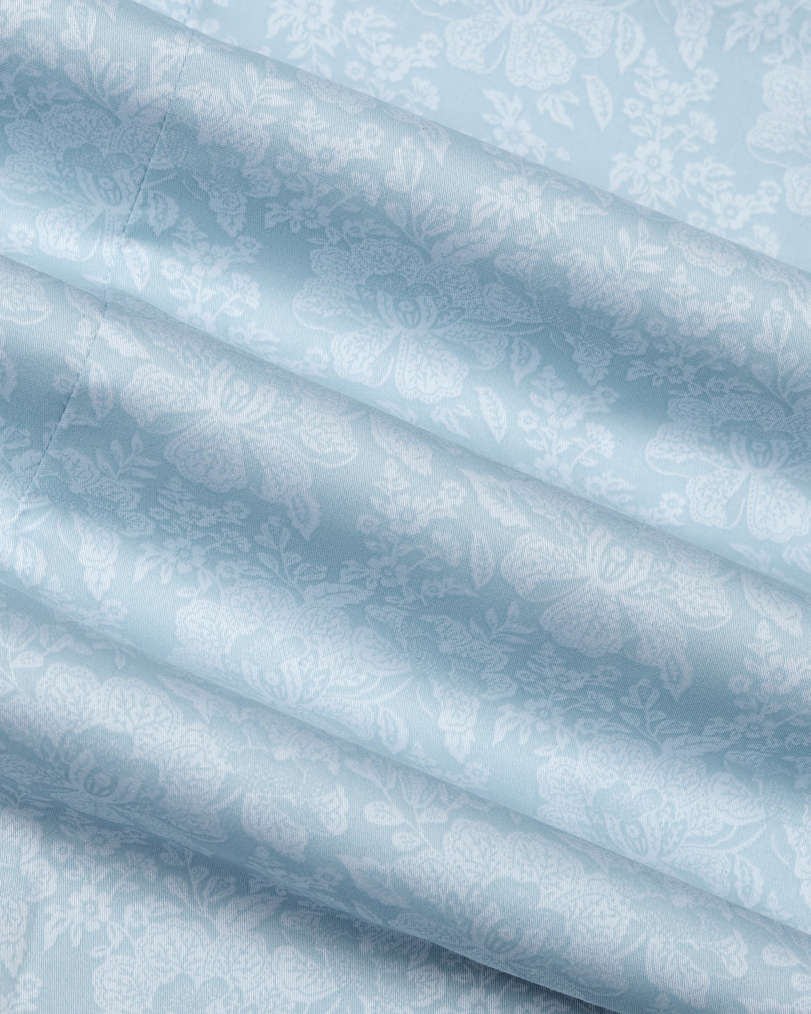 Light Blue Printed Shirt - Halen - Image 6