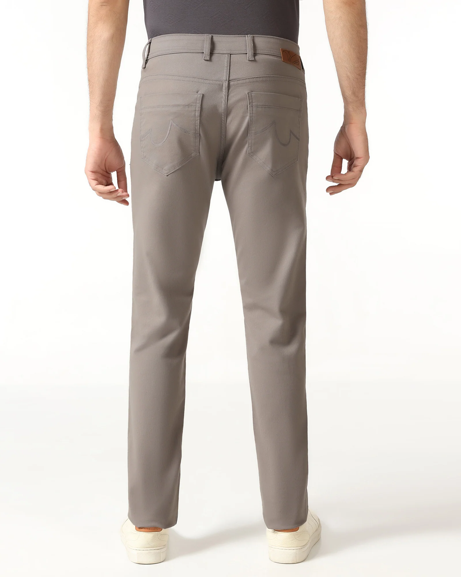 Light Grey Bleed Zero Slim Fit Jeans - Rene - Image 2