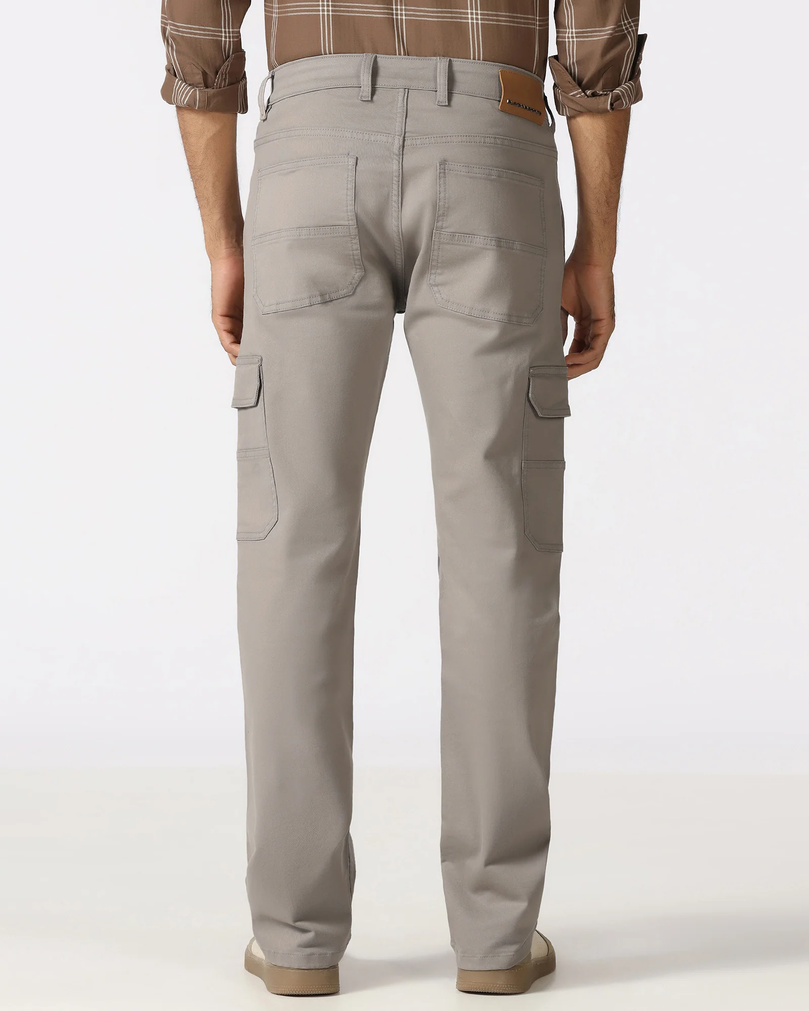 Light Grey Bleed Zero Straight Comfort Jeans - Hans - Image 2