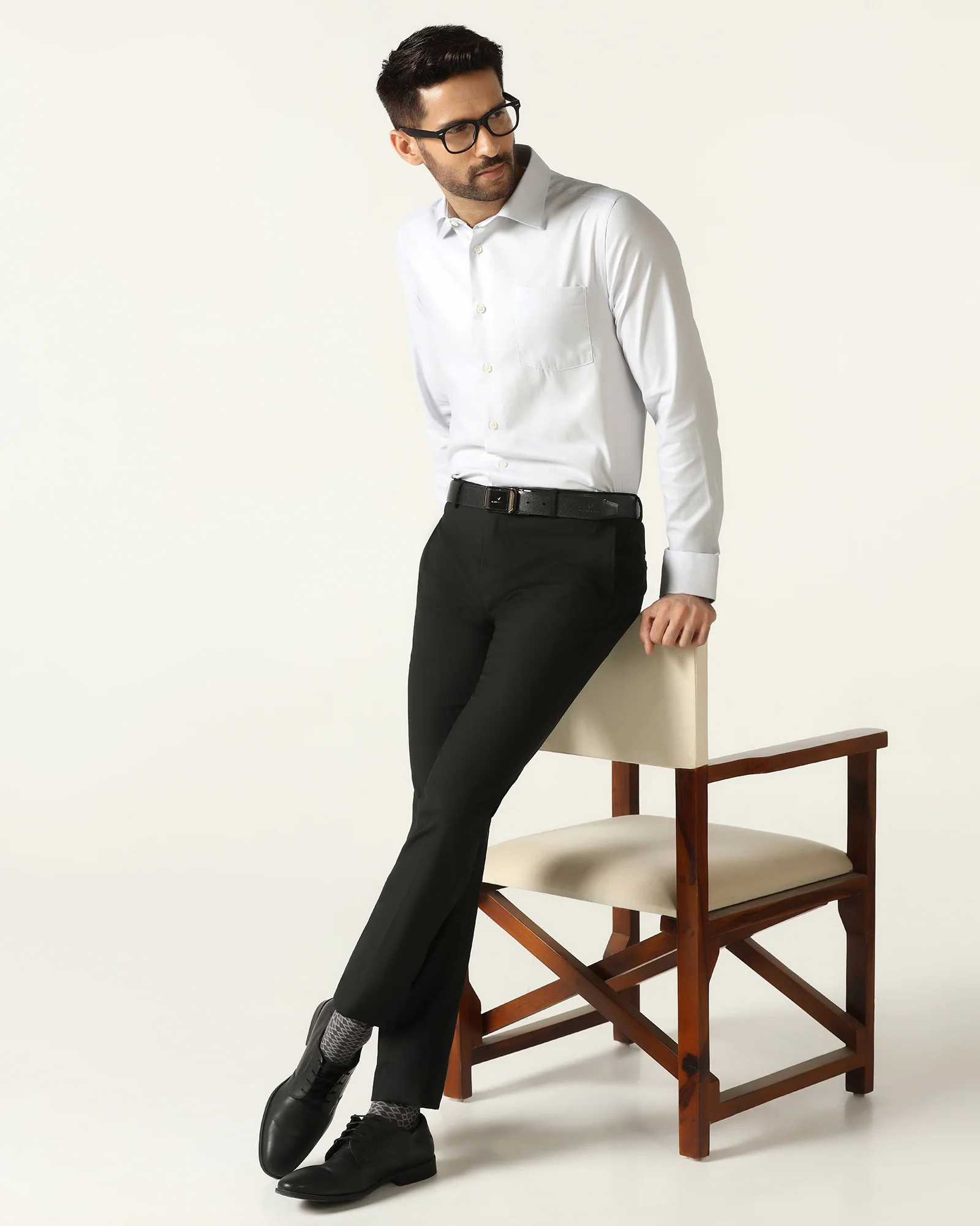 Light Grey Solid Shirt - Rally - Image 7
