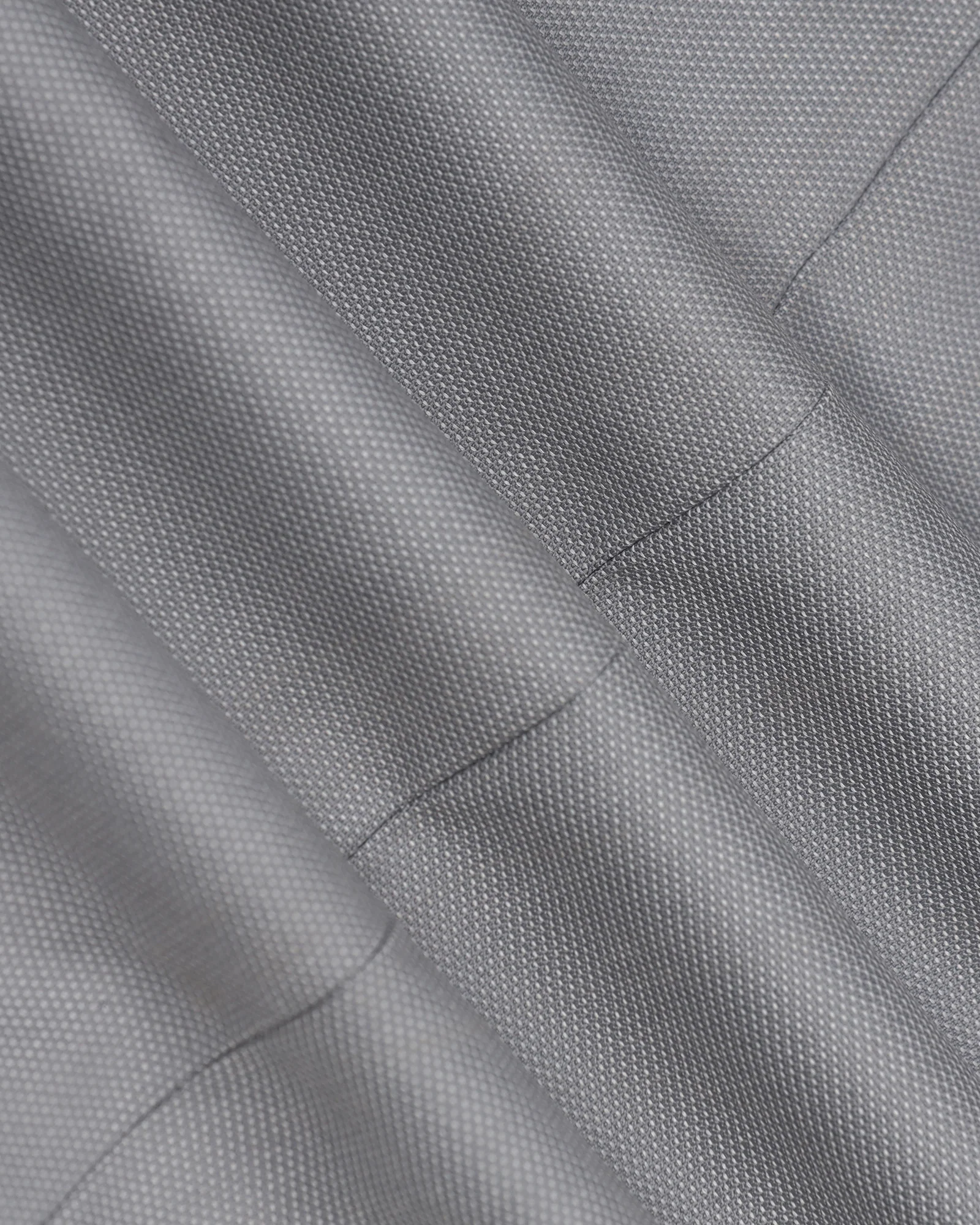 Light Grey Textured Trouser - Monk - Image 6