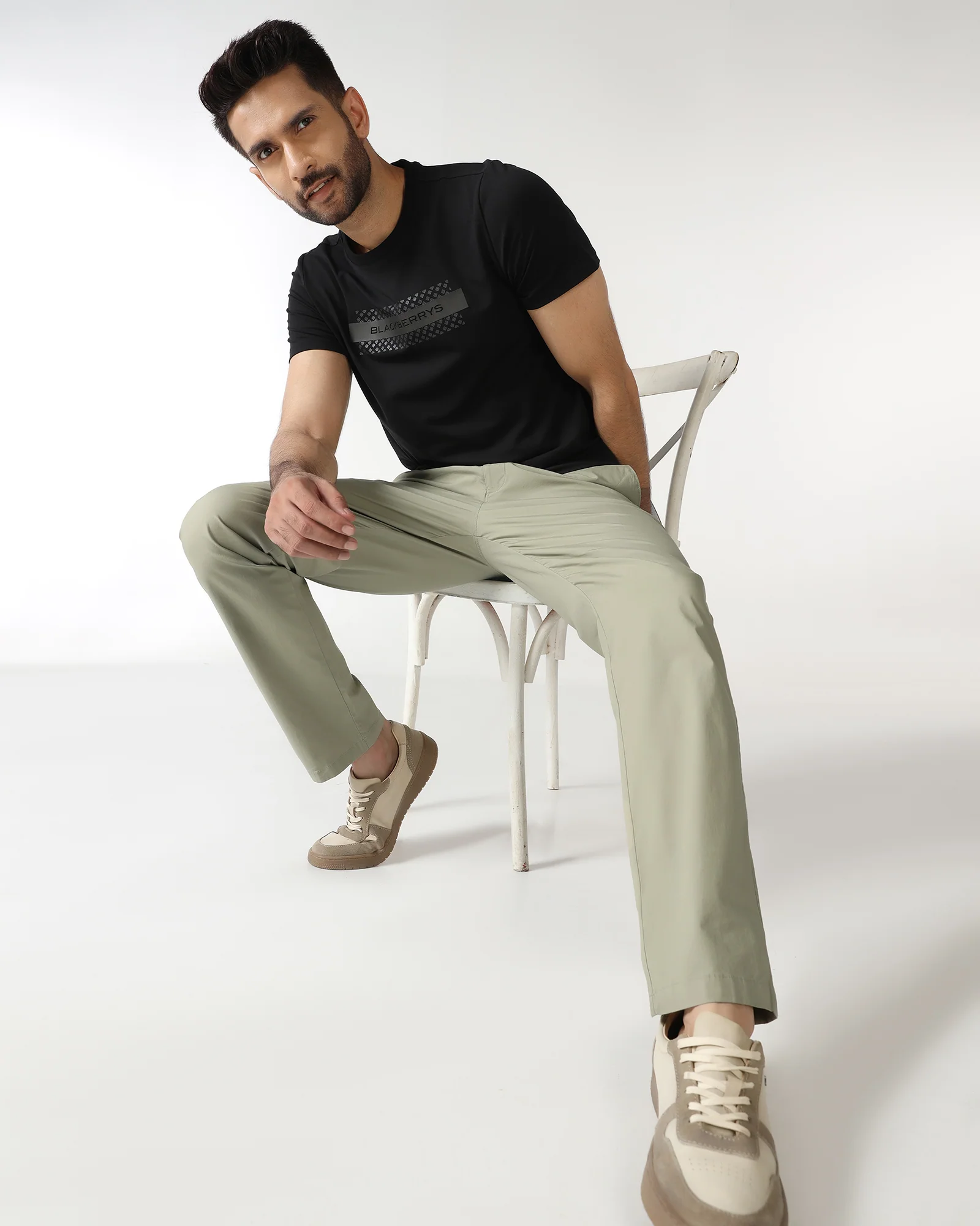 Light Olive Solid Khakis - Taurus - Image 5