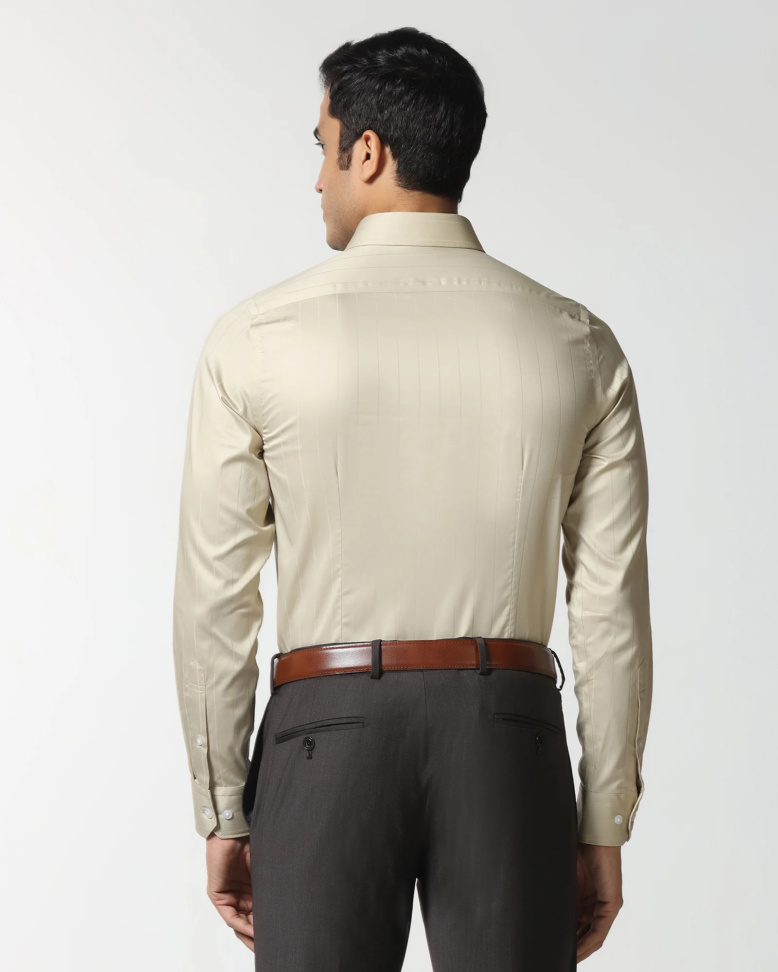 Light Olive Stripe Shirt - Epoxy - Image 2