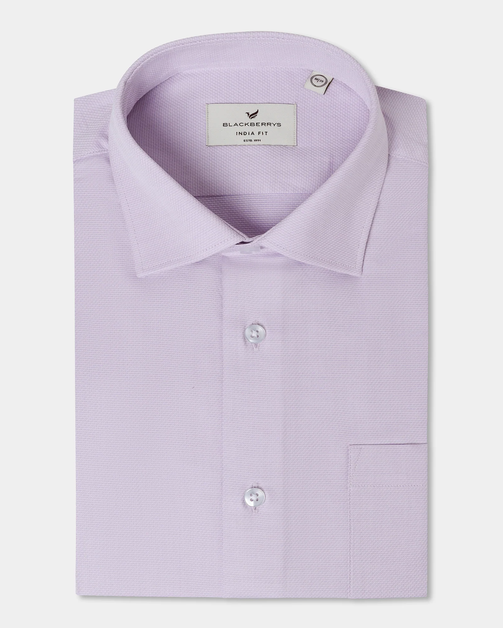Light Pink Textured Shirt - Hawker - Image 5