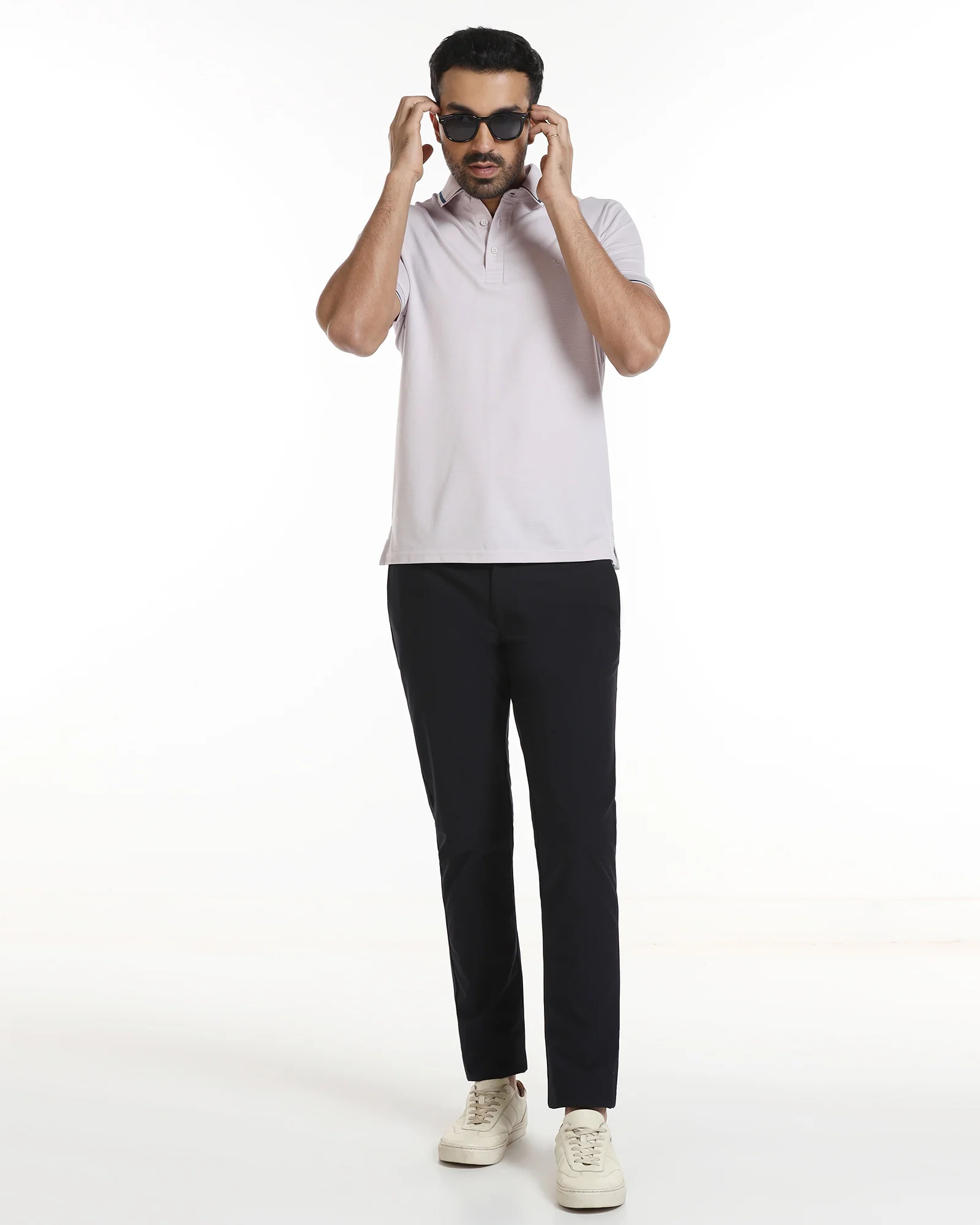 Light Purple TechPro Textured Polo - Titan - Image 7