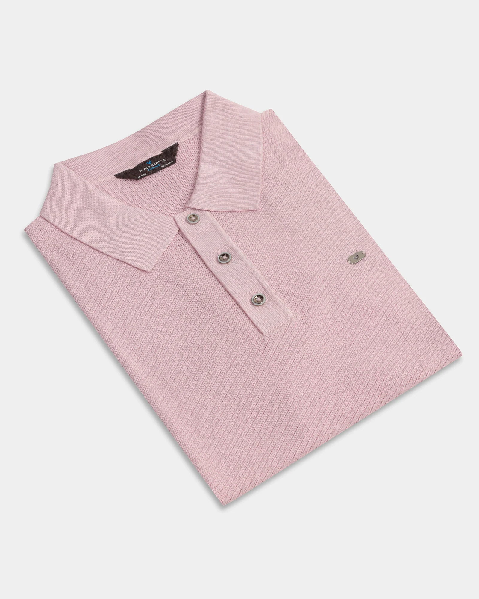 Lilac Solid Polo - Yuto - Image 5