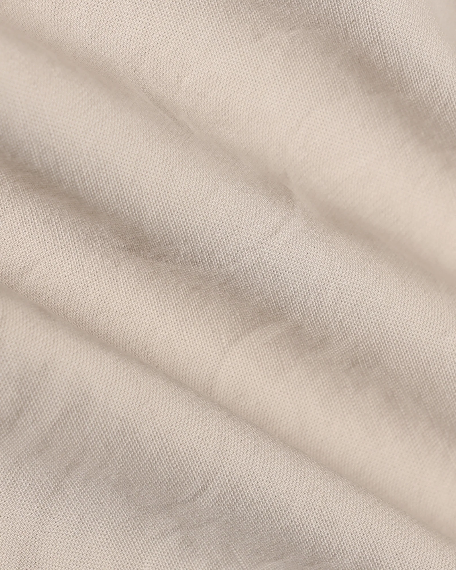 Linen Casual Beige Solid Shorts - Kat - Image 6