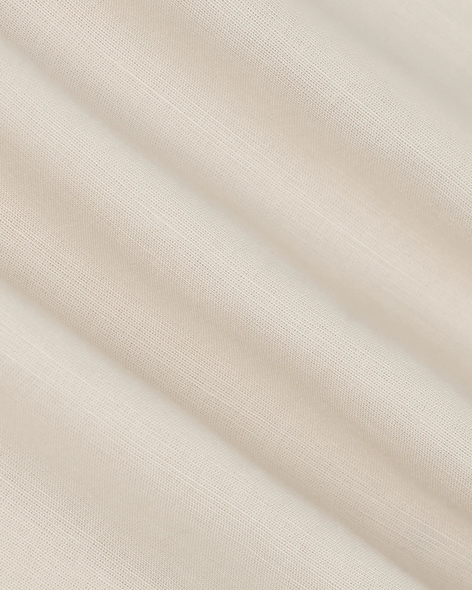 Linen Casual Natural Solid Shirt - Salmon - Image 6