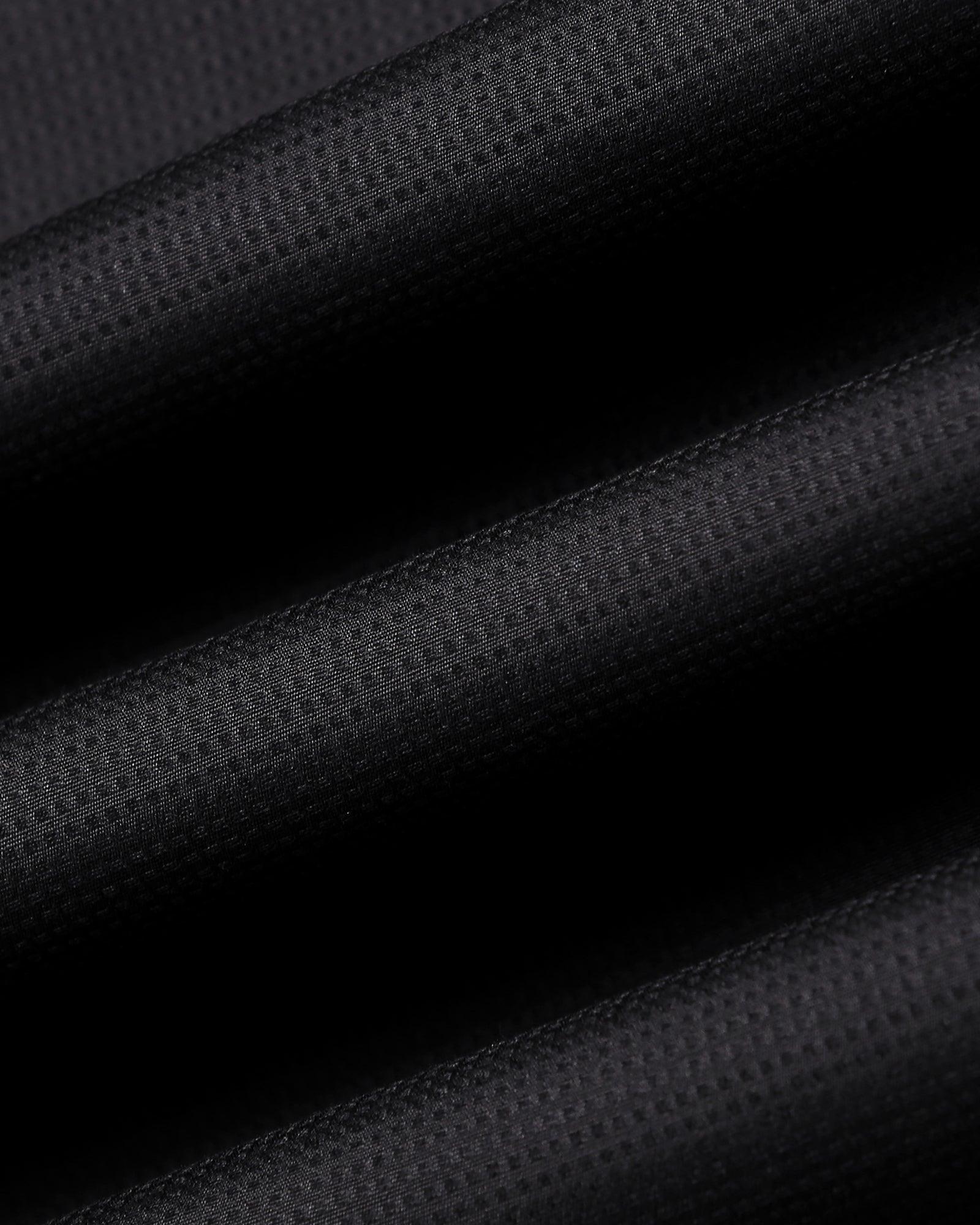 Luxe Formal Black Textured Shirt - Hazel - Image 6
