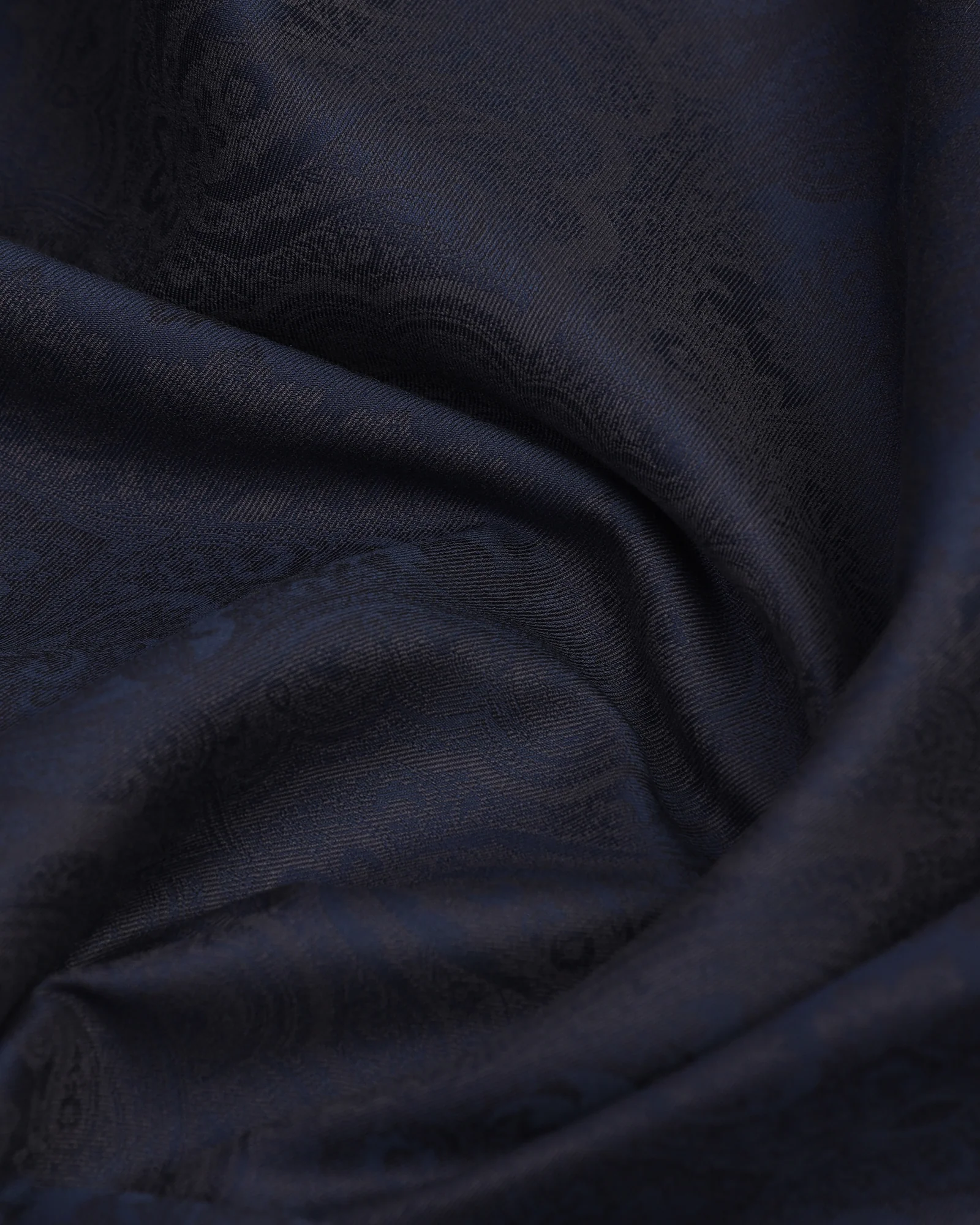 Luxe Formal Navy Jacquard Shirt - Zinnia - Image 6