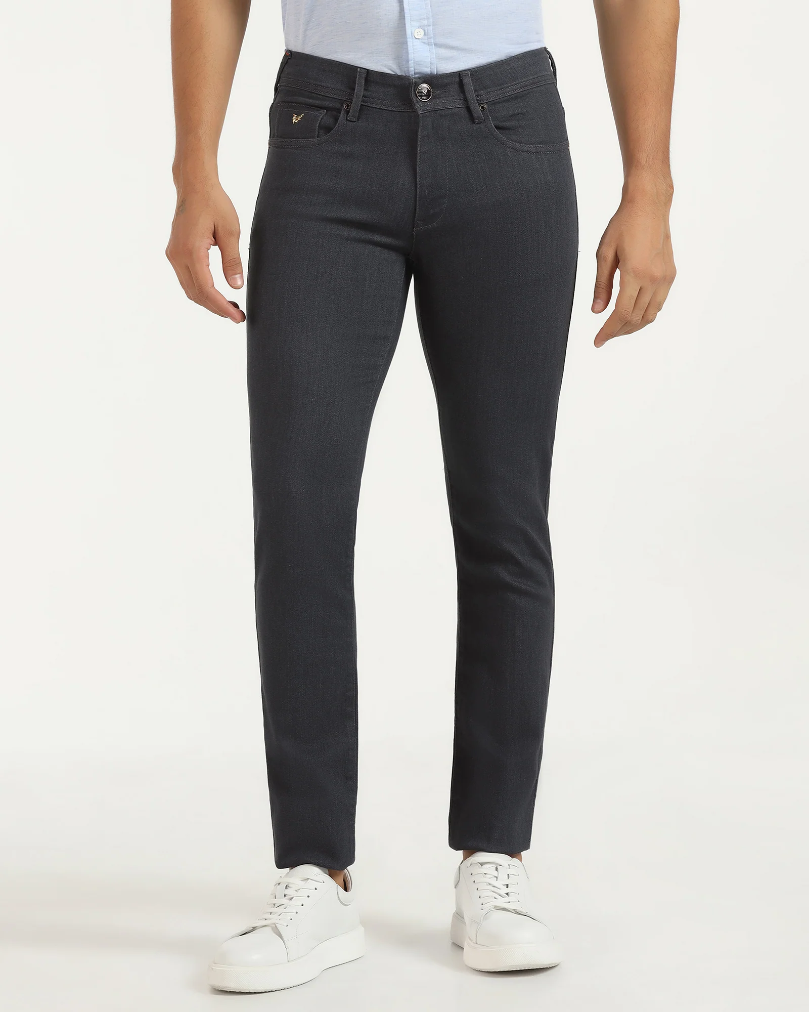 Luxe Slim Yonk Fit Grey Jeans - Brink - Image 3
