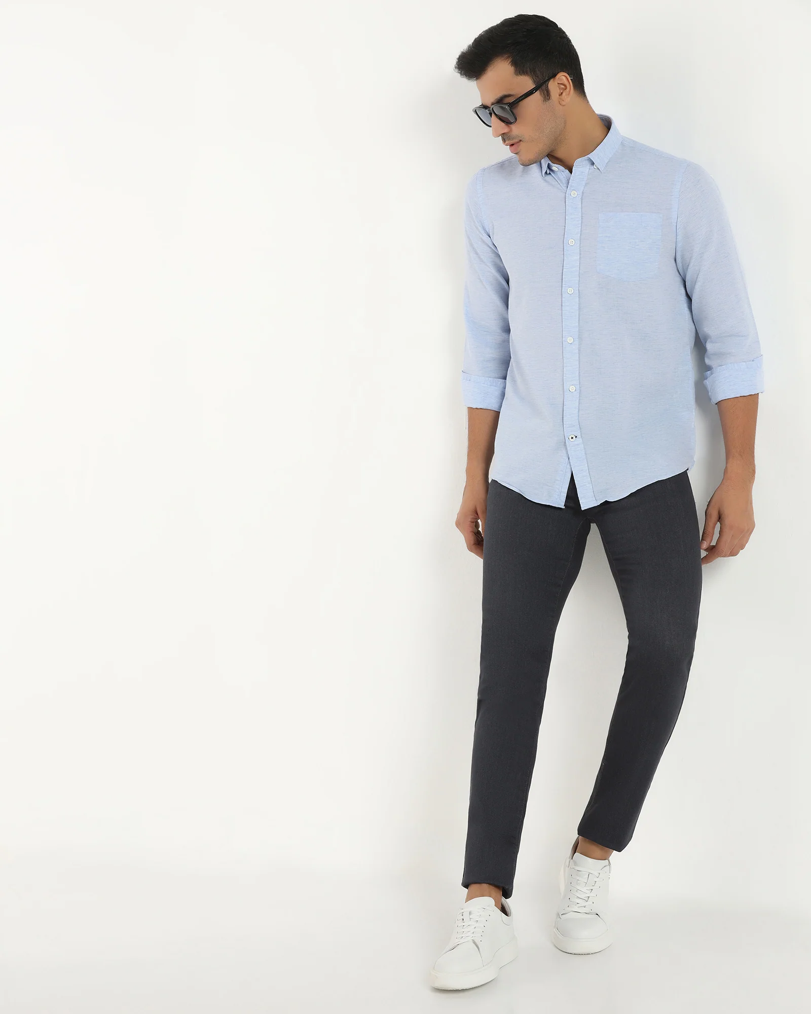 Luxe Slim Yonk Fit Grey Jeans - Brink - Image 7