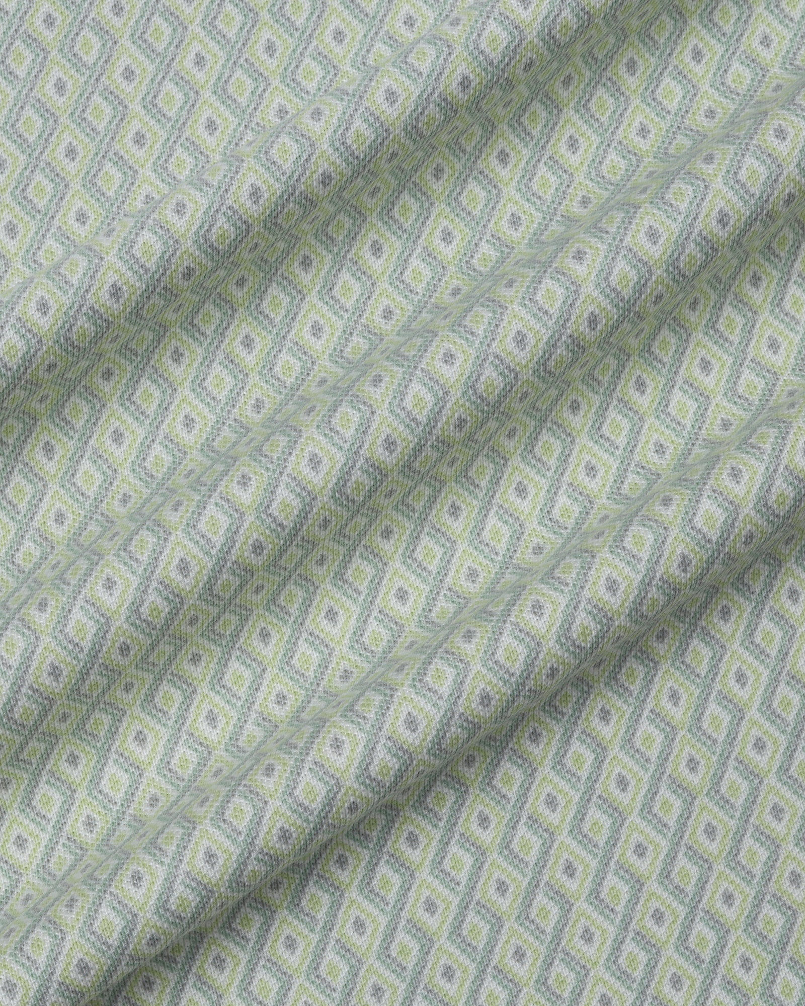 Mint Green Printed Polo - Mini - Image 6