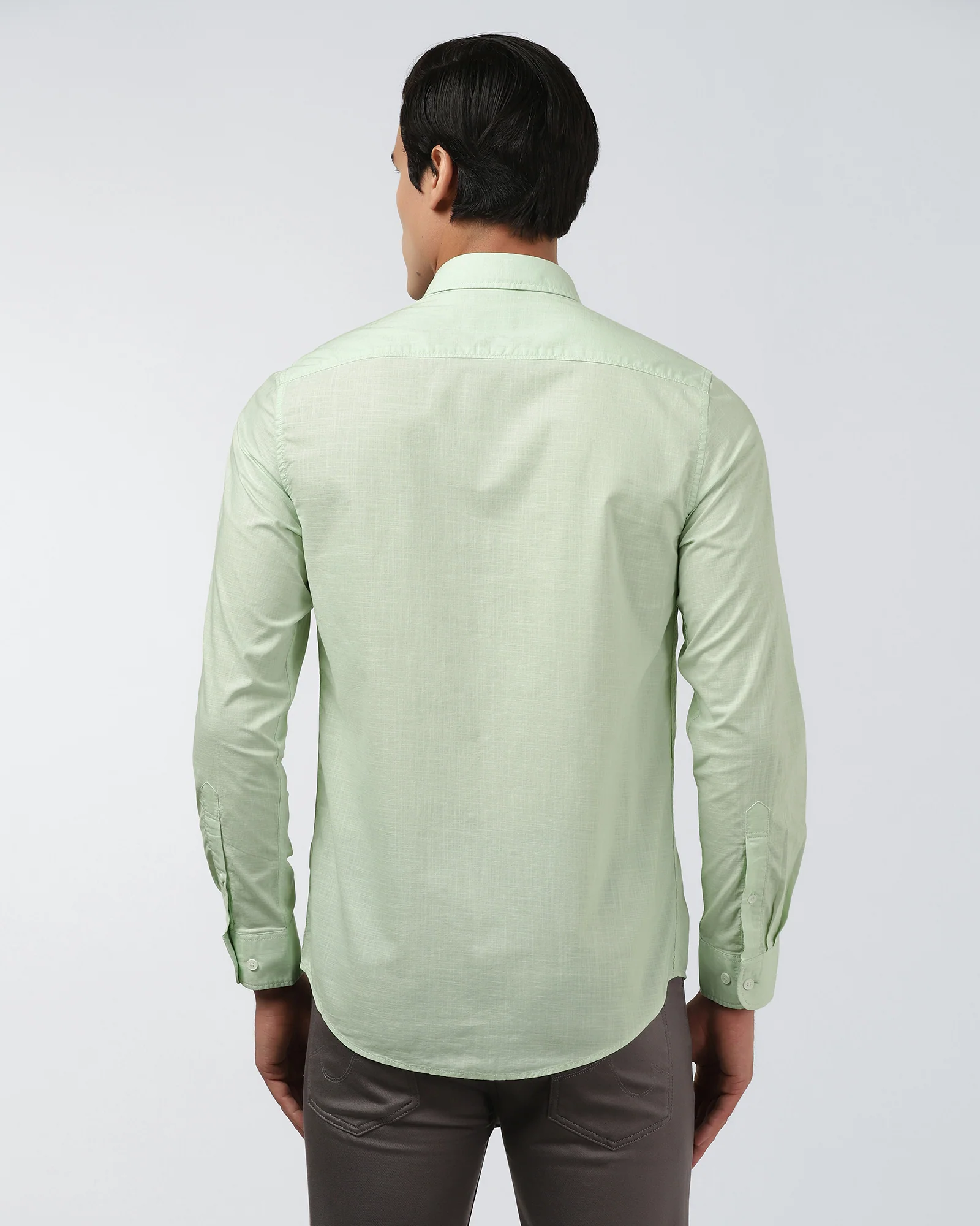 Mint Solid Shirt - Gobert - Image 2