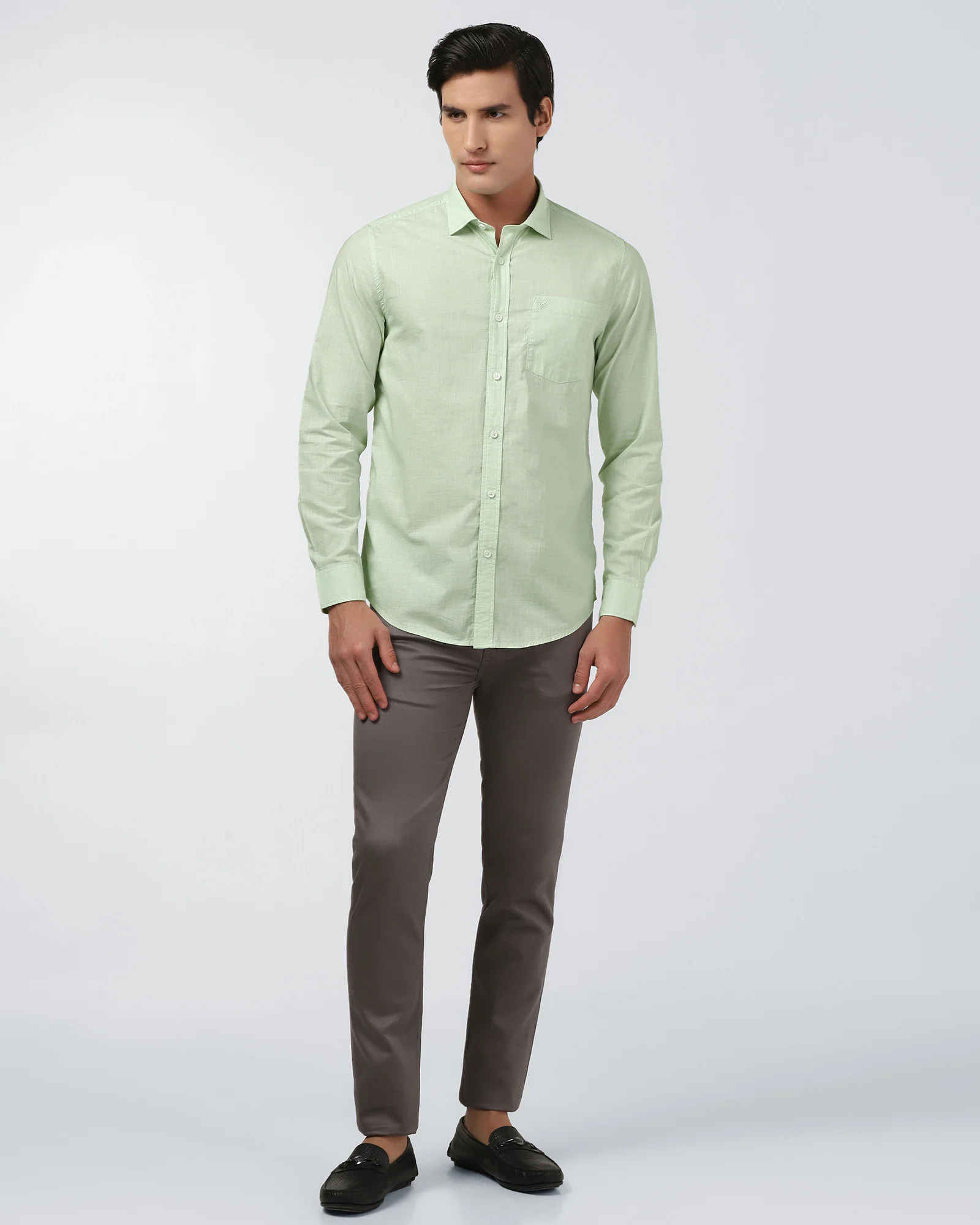 Mint Solid Shirt - Gobert - Image 3