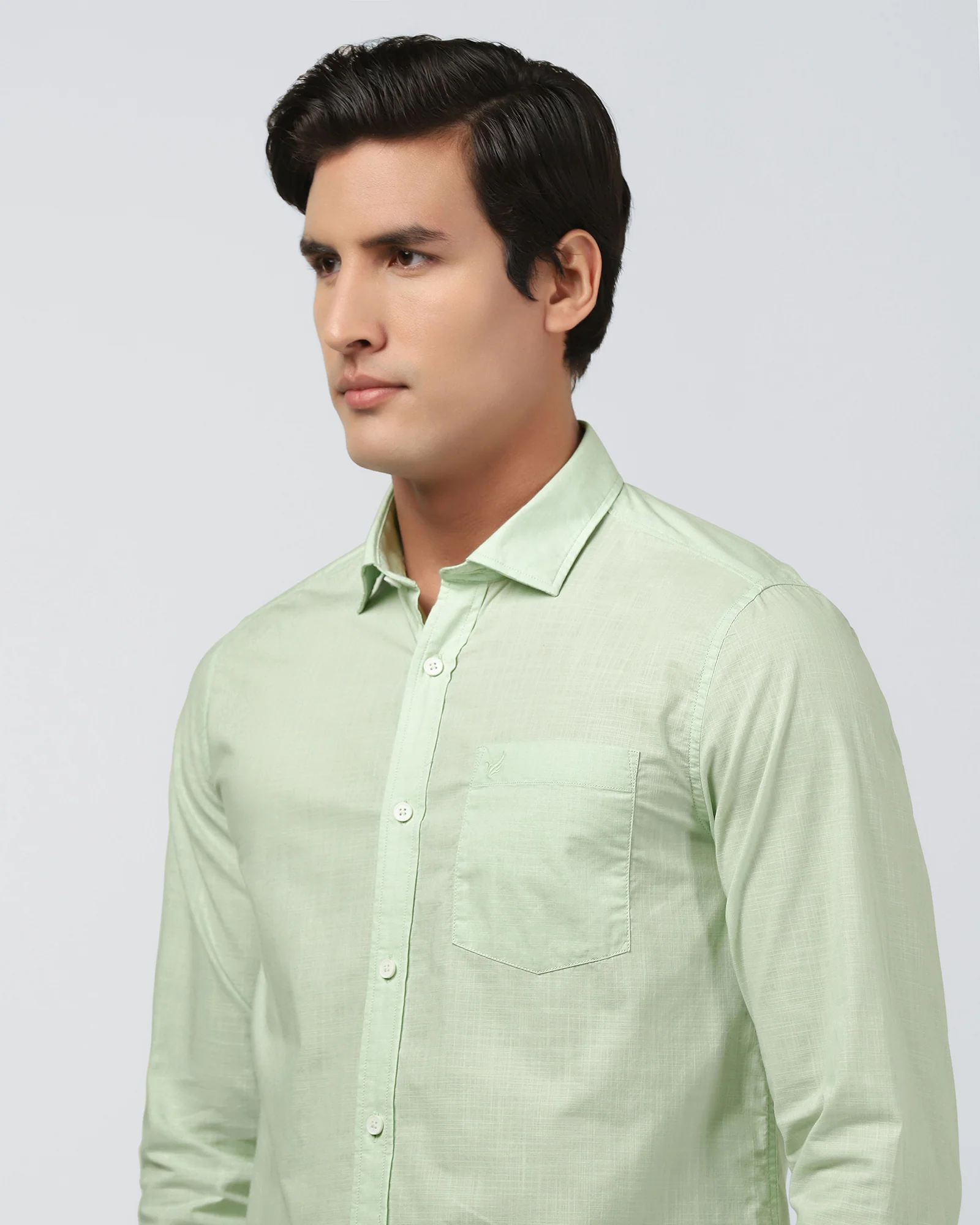 Mint Solid Shirt - Gobert - Image 4