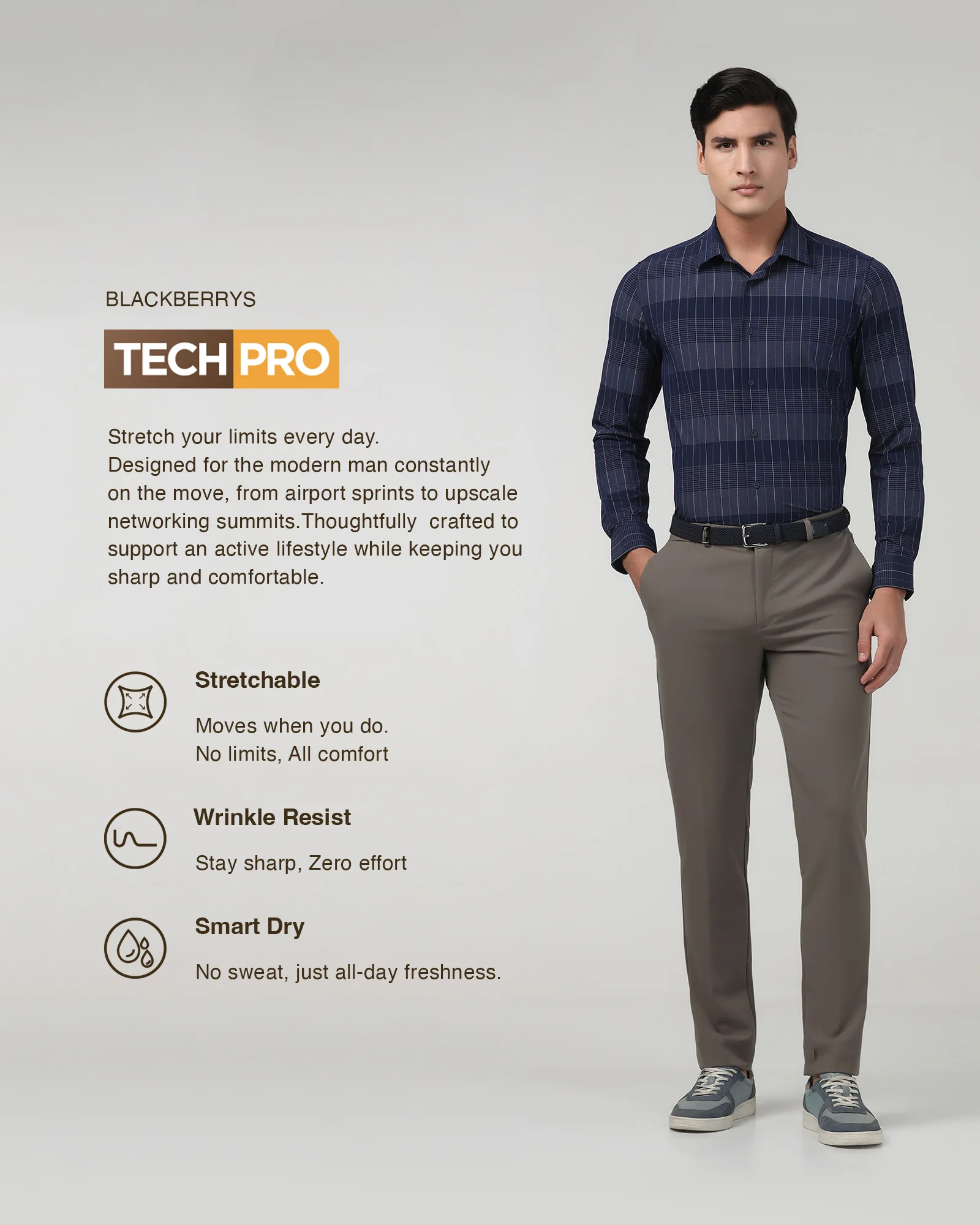 Mouse TechPro Solid Trouser - Ashley - Image 3
