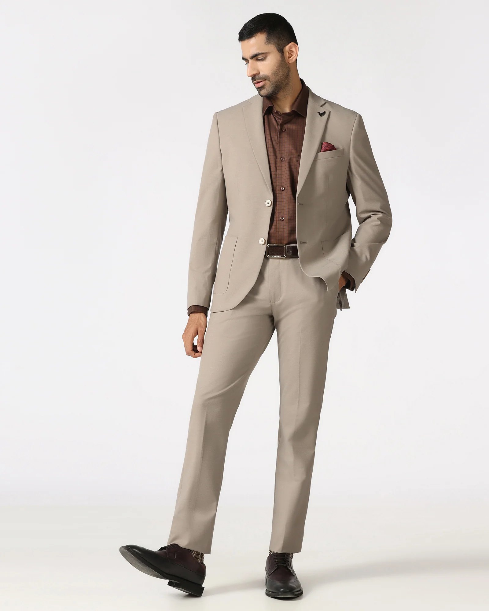 Mouse Two Piece Solid Suit - Tenor - Image 7