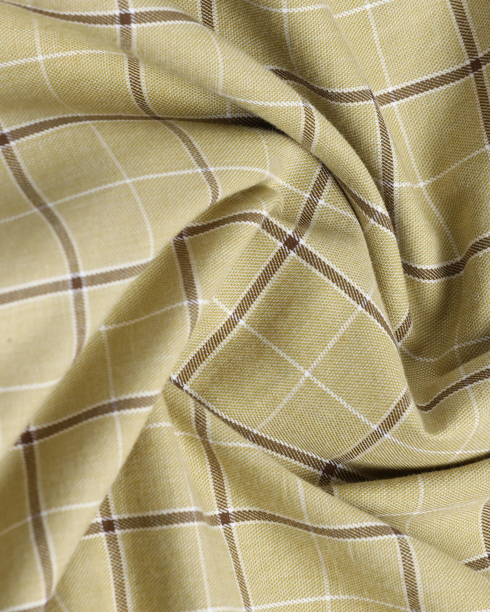Mustard Check Shirt - Havro - Image 7
