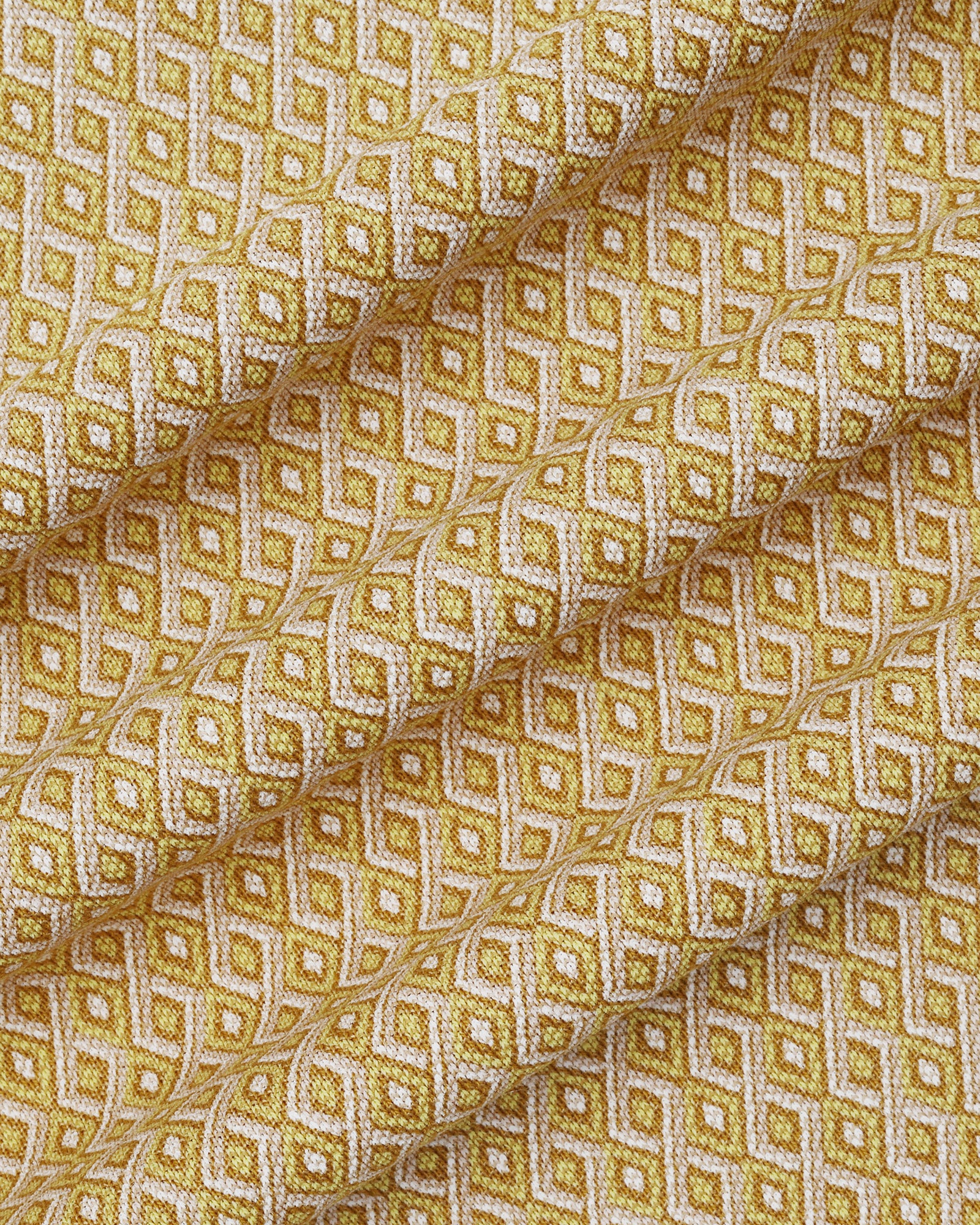 Mustard Yellow Printed Polo - Mini - Image 6