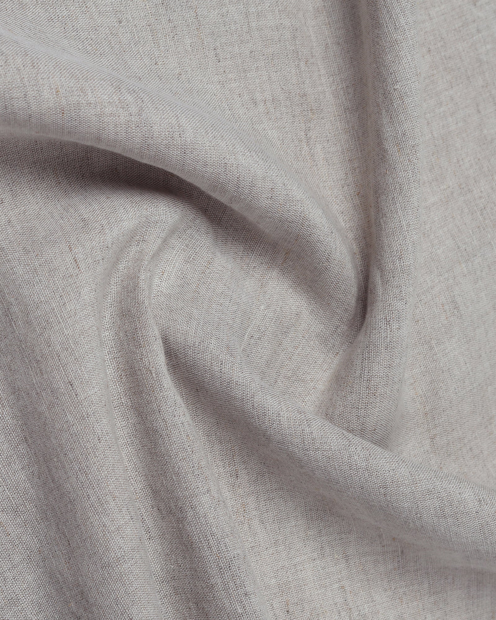 Natural Half Sleeve Linen Solid Shirt - Cleo - Image 6