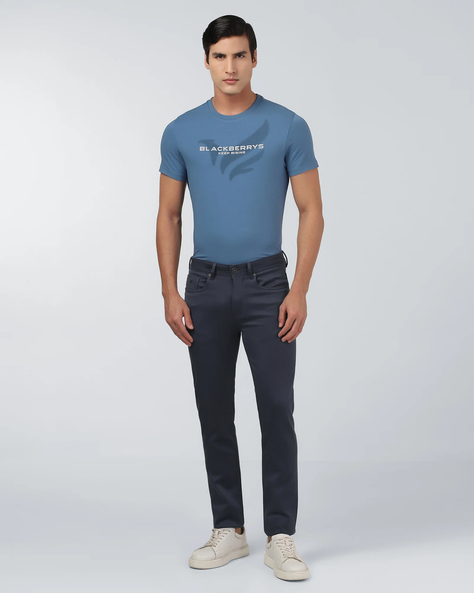 Navy Bleed Zero Slim Fit Jeans - Abto - Image 8