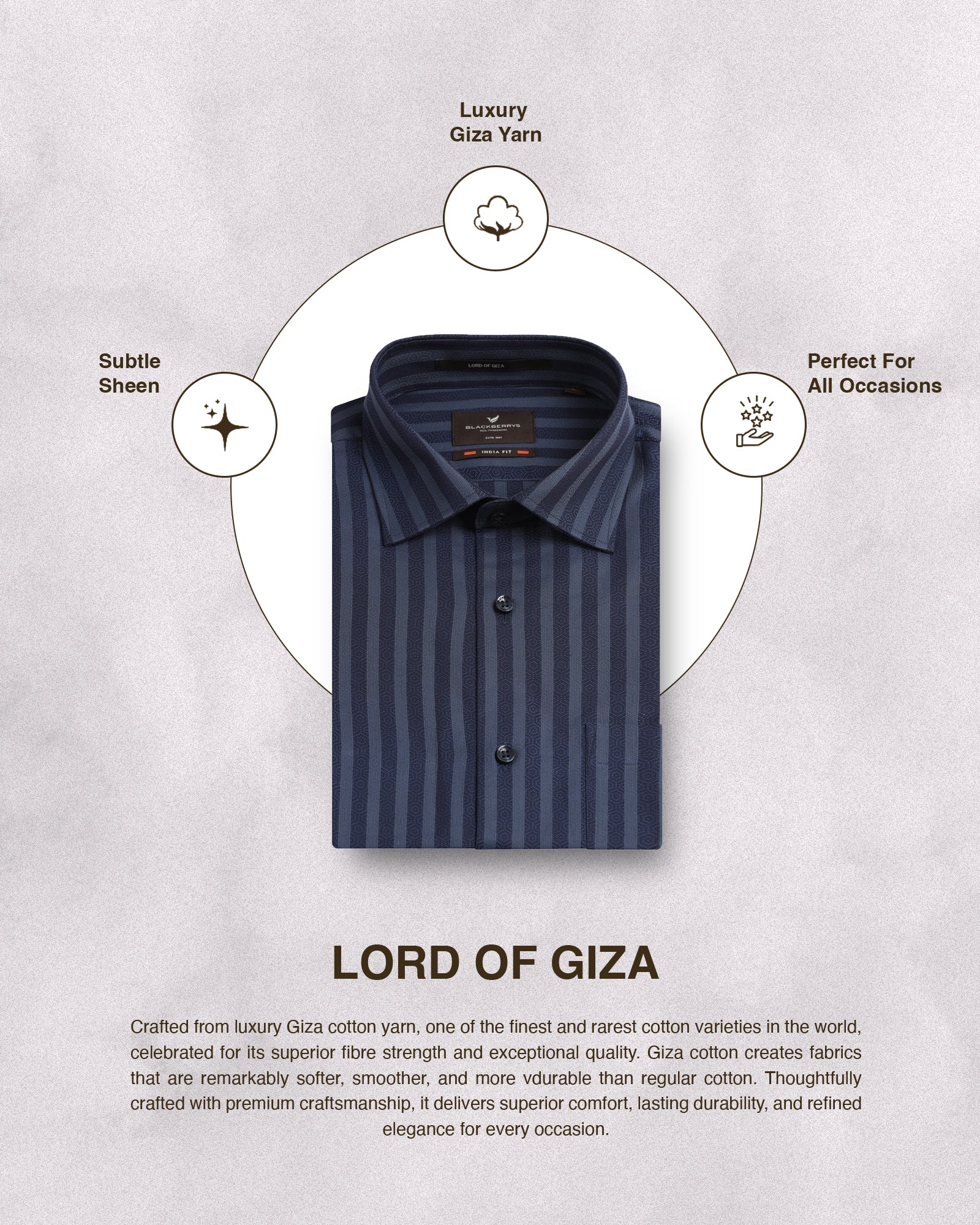 Navy Stripe Shirt - Refute - Image 5