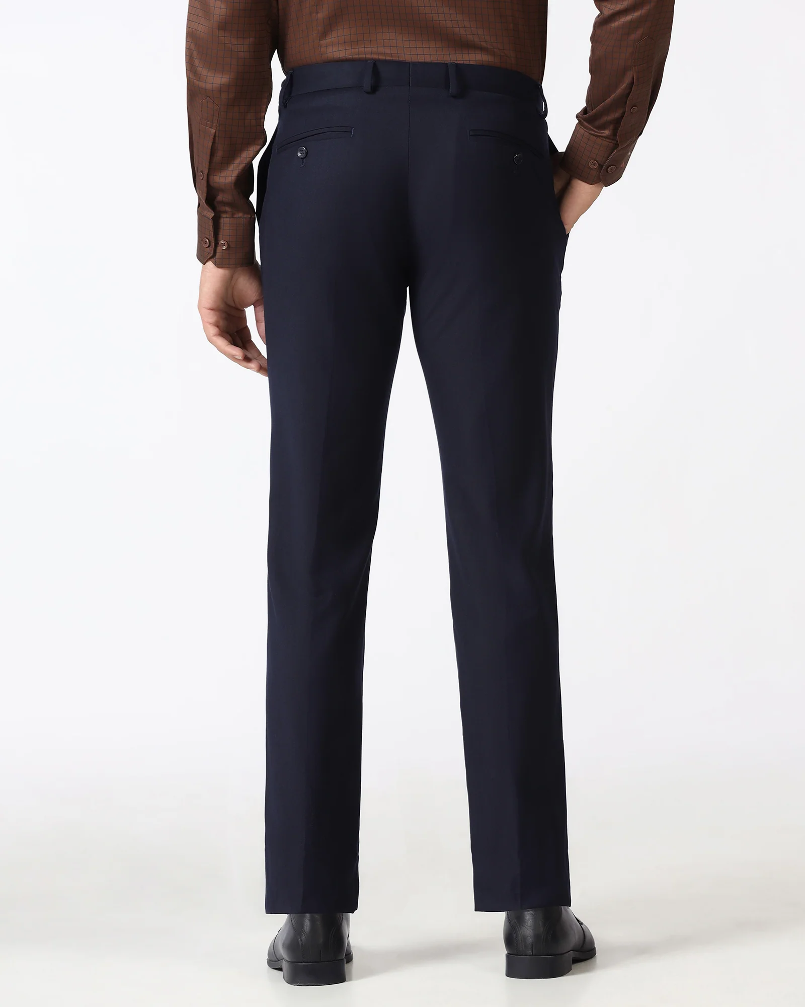 Navy Stripe Trouser - Rockford - Image 2
