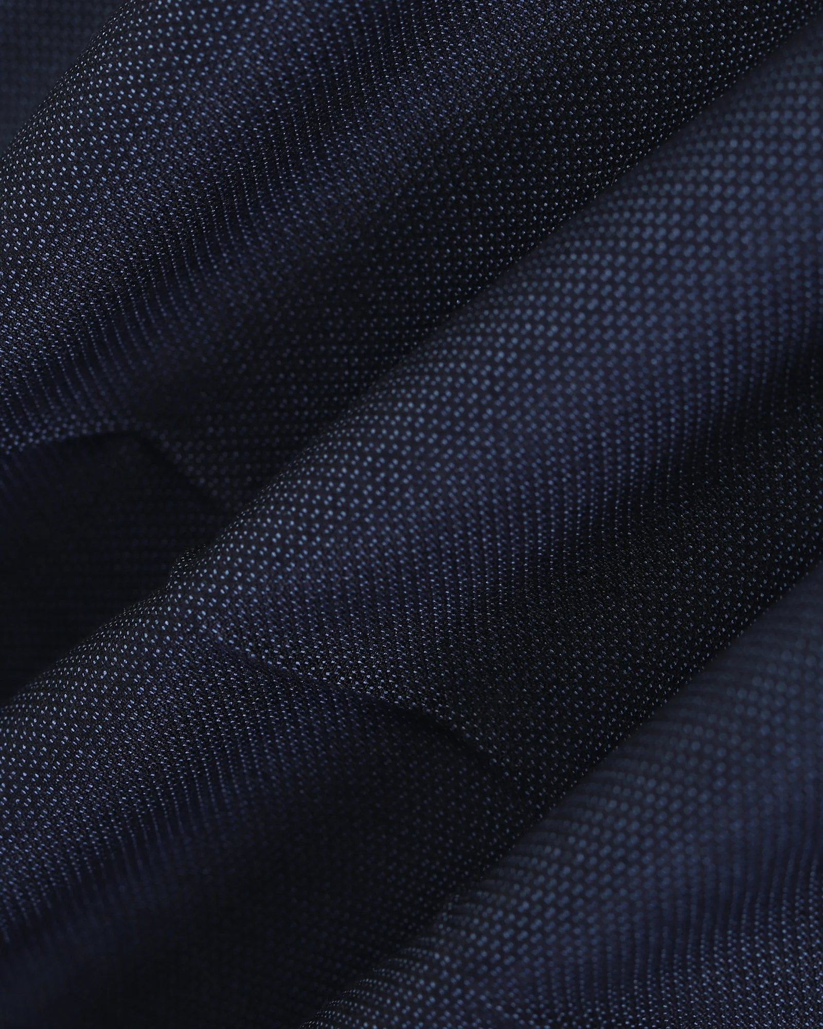Navy Technowaist Textured Trouser - Hennessy - Image 6